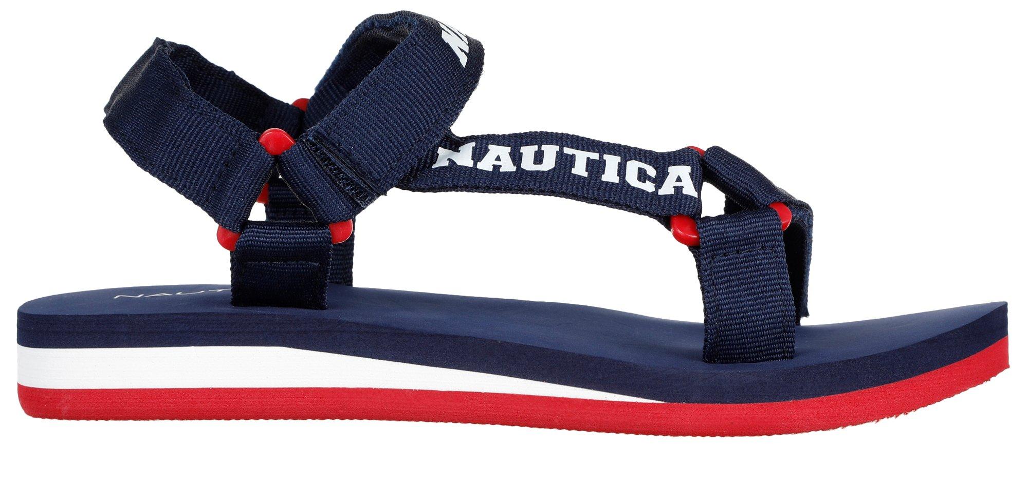 navy comfort sandals