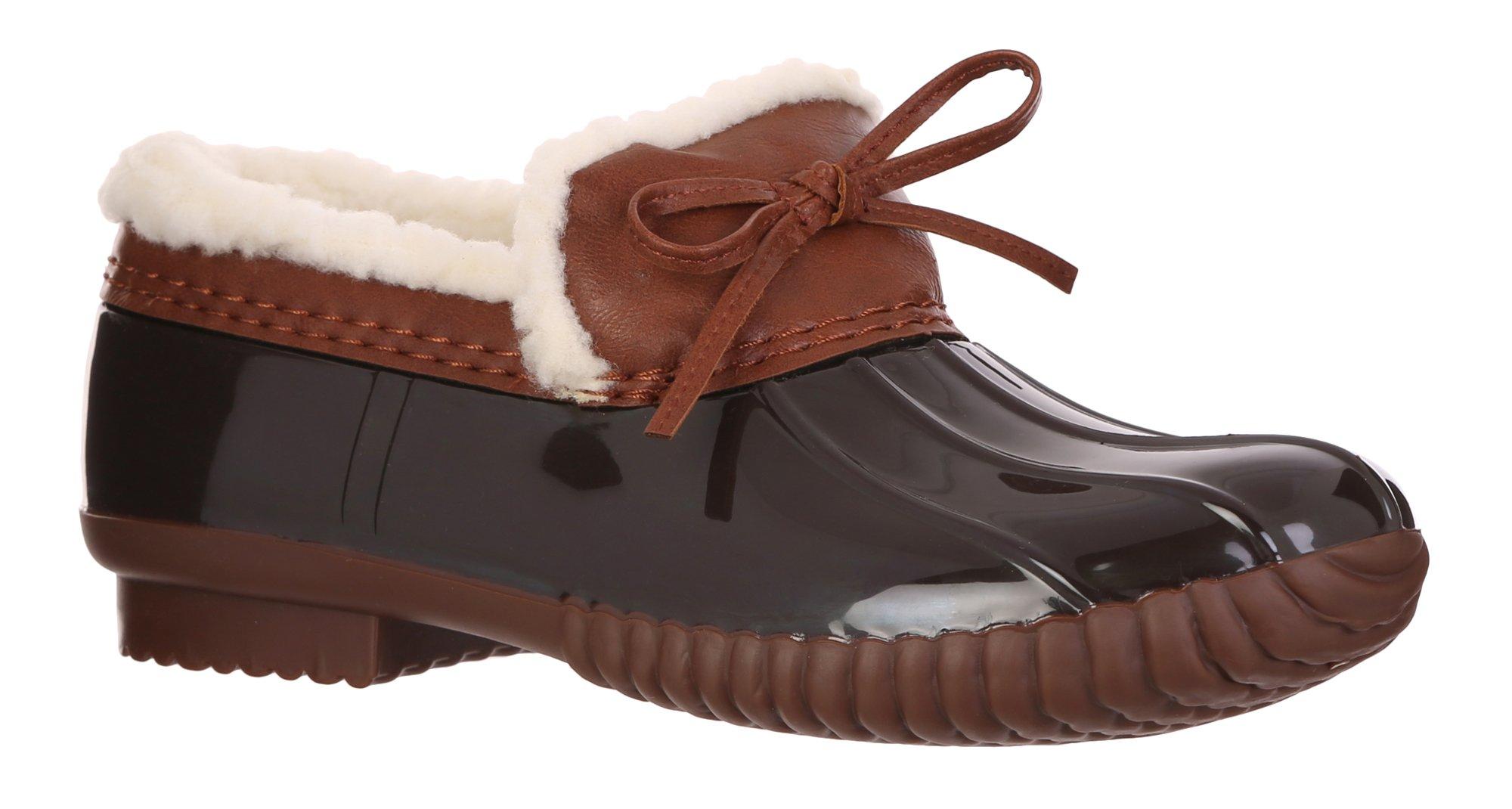 lined duck shoes