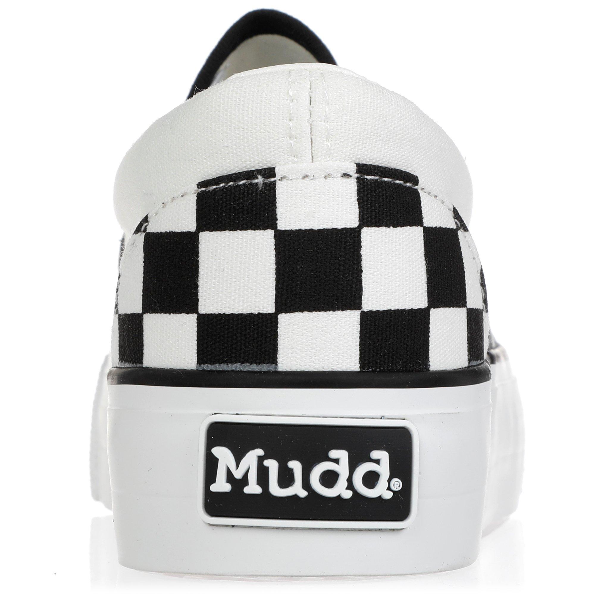 mudd checkered sneakers