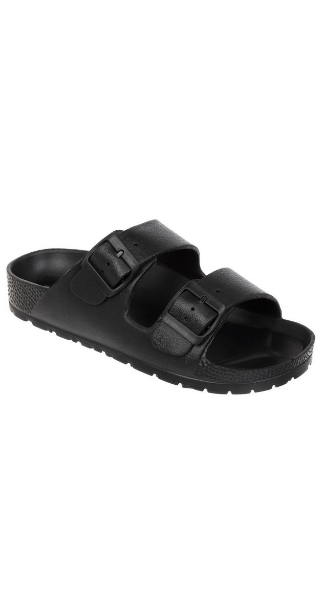 double buckle slides mens