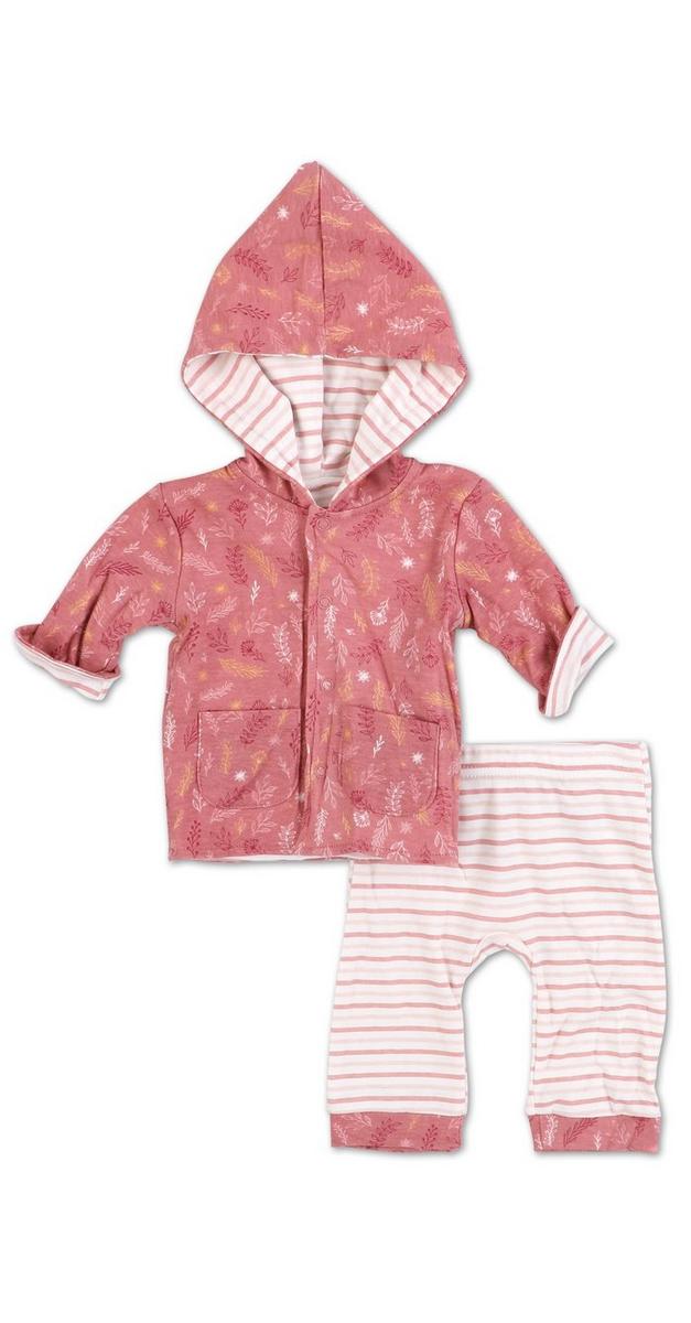 Baby Girls 2 Pc Pants Set Pink Burkes Outlet