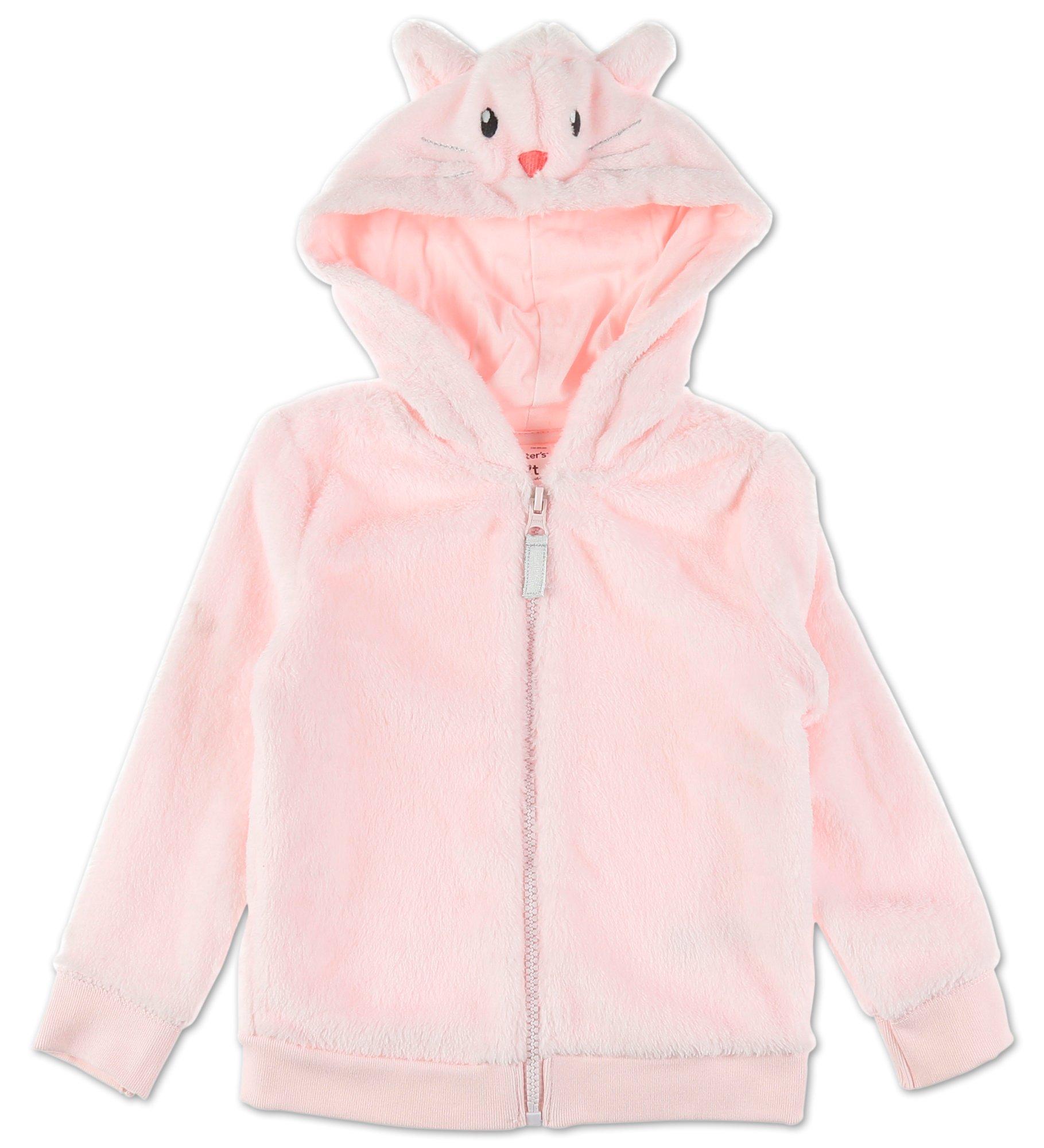 girls fuzzy hoodie