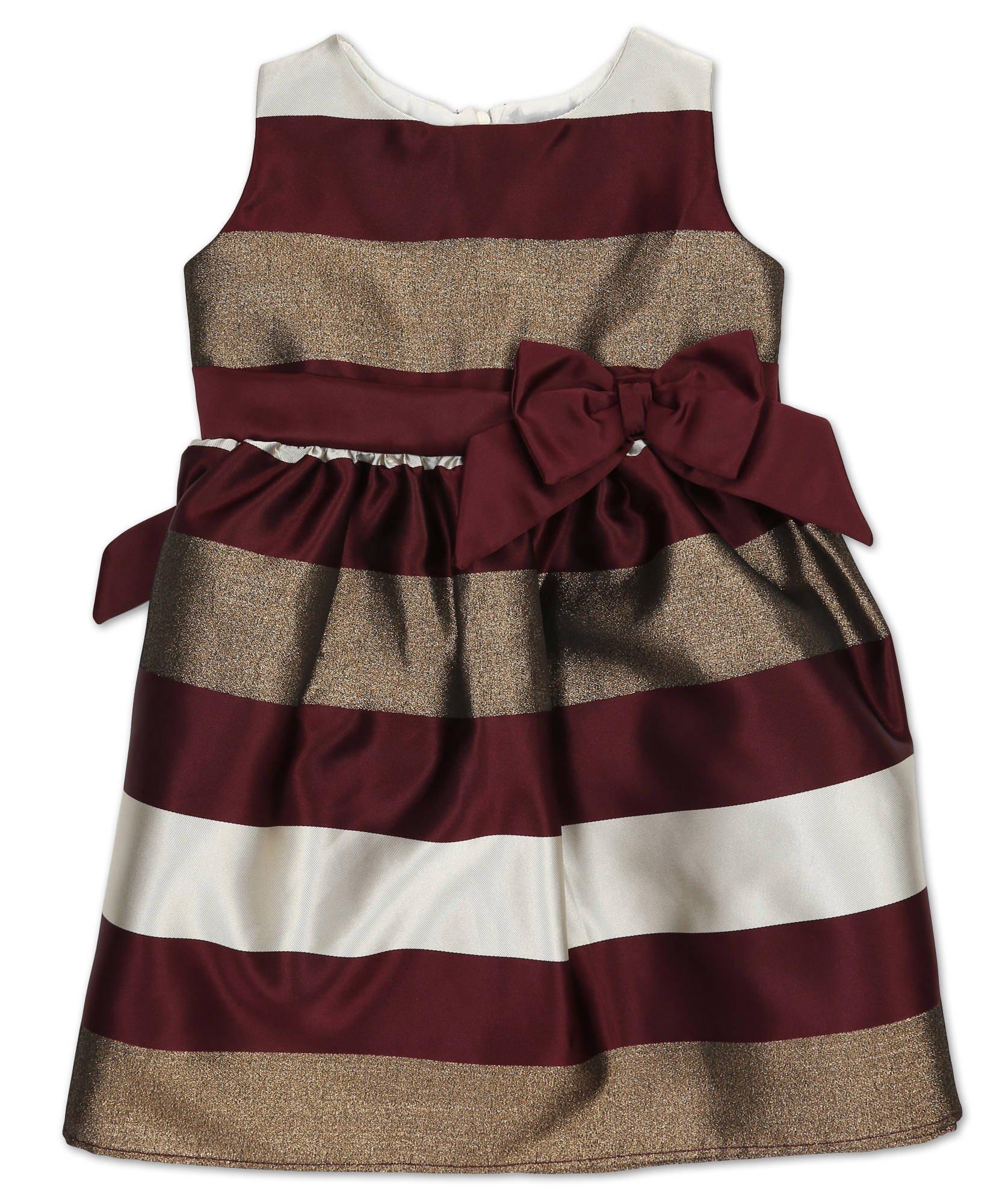 4t burgundy dress