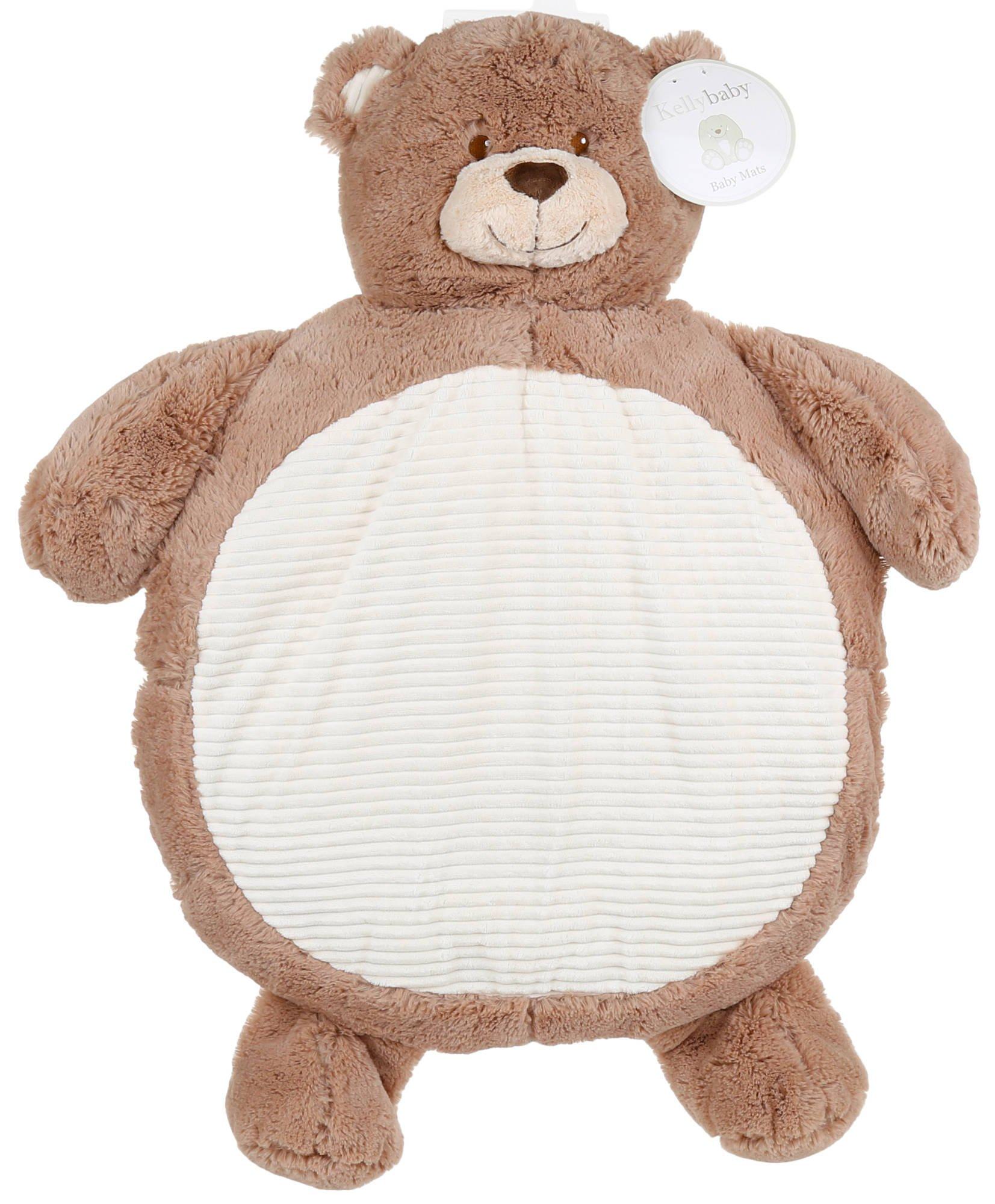 teddy bear baby mat