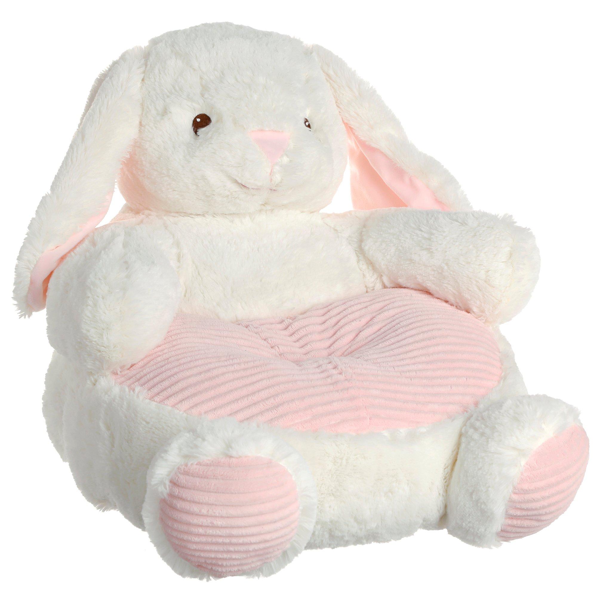 plush bunny chair