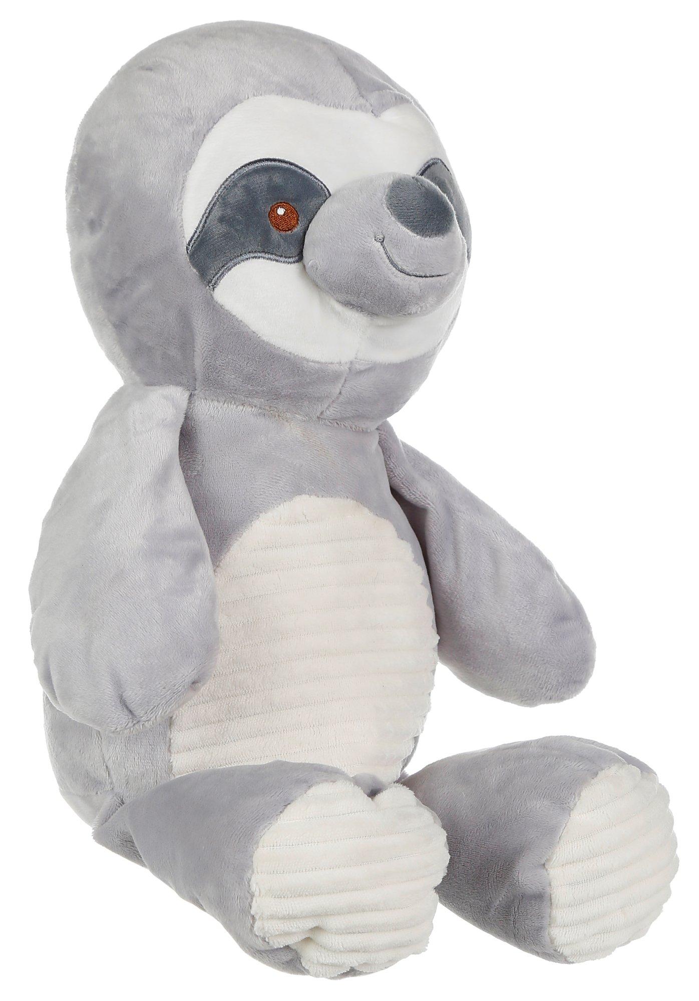 plush with rattle sloth