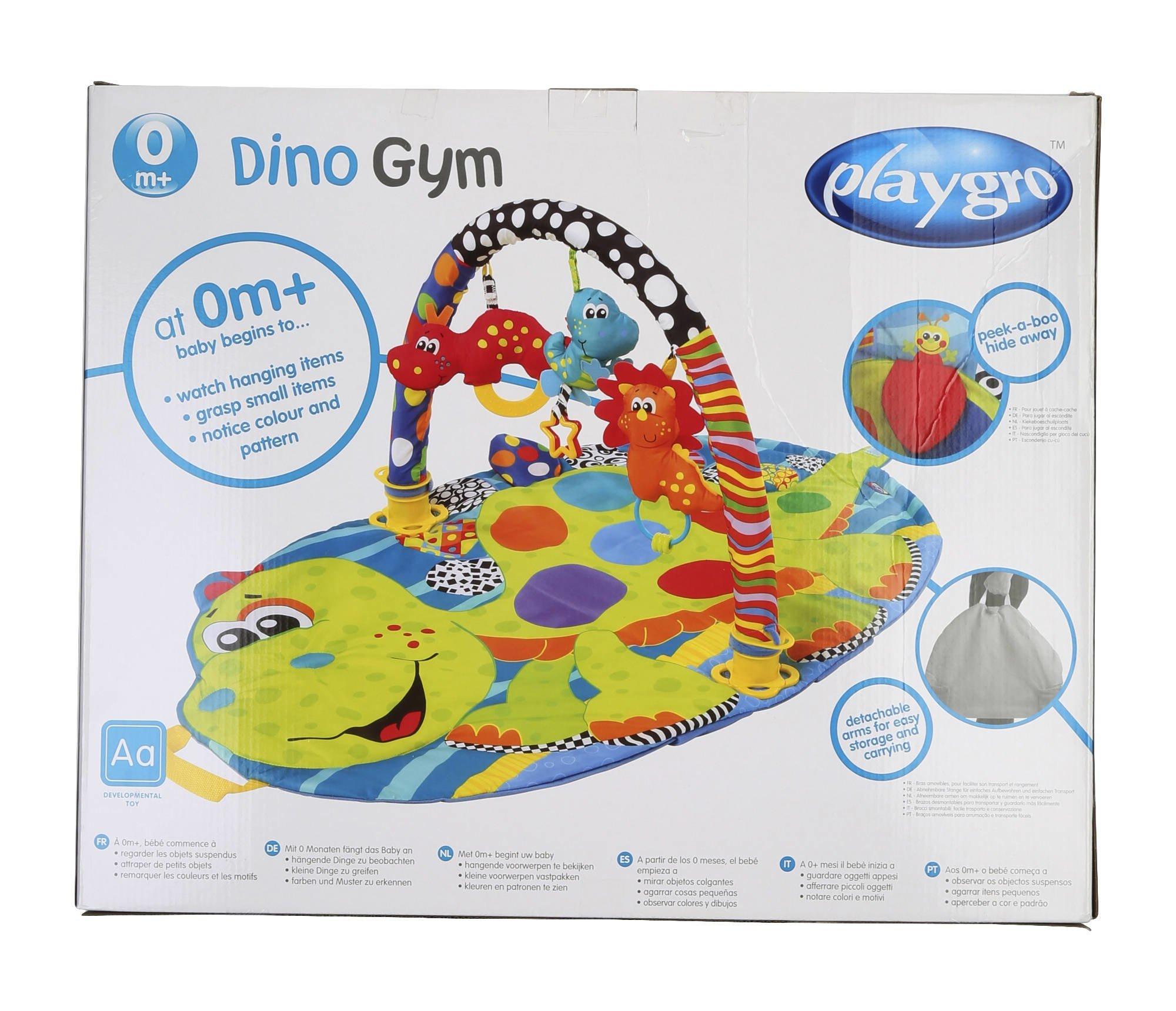 playgro dino activity gym