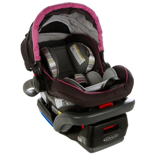 Snugride Snuglock 35 Elite Infant Car Seat Pink Multi Burkes - Graco Snugride Snuglock 35 Elite Infant Car Seat Installation