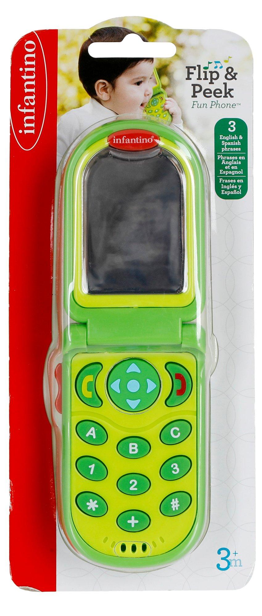 infantino flip and peek fun phone