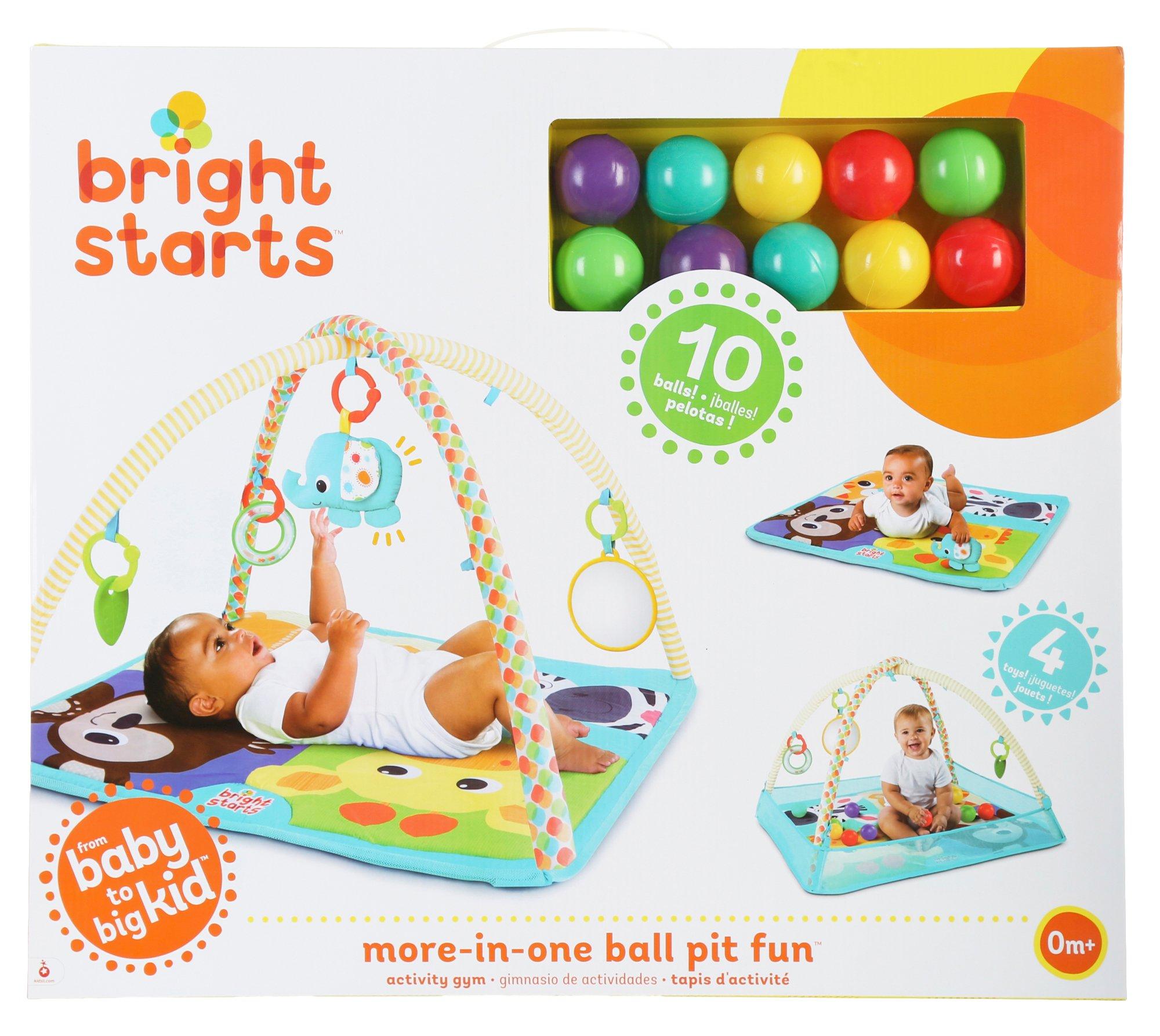 bright starts play mat ball pit