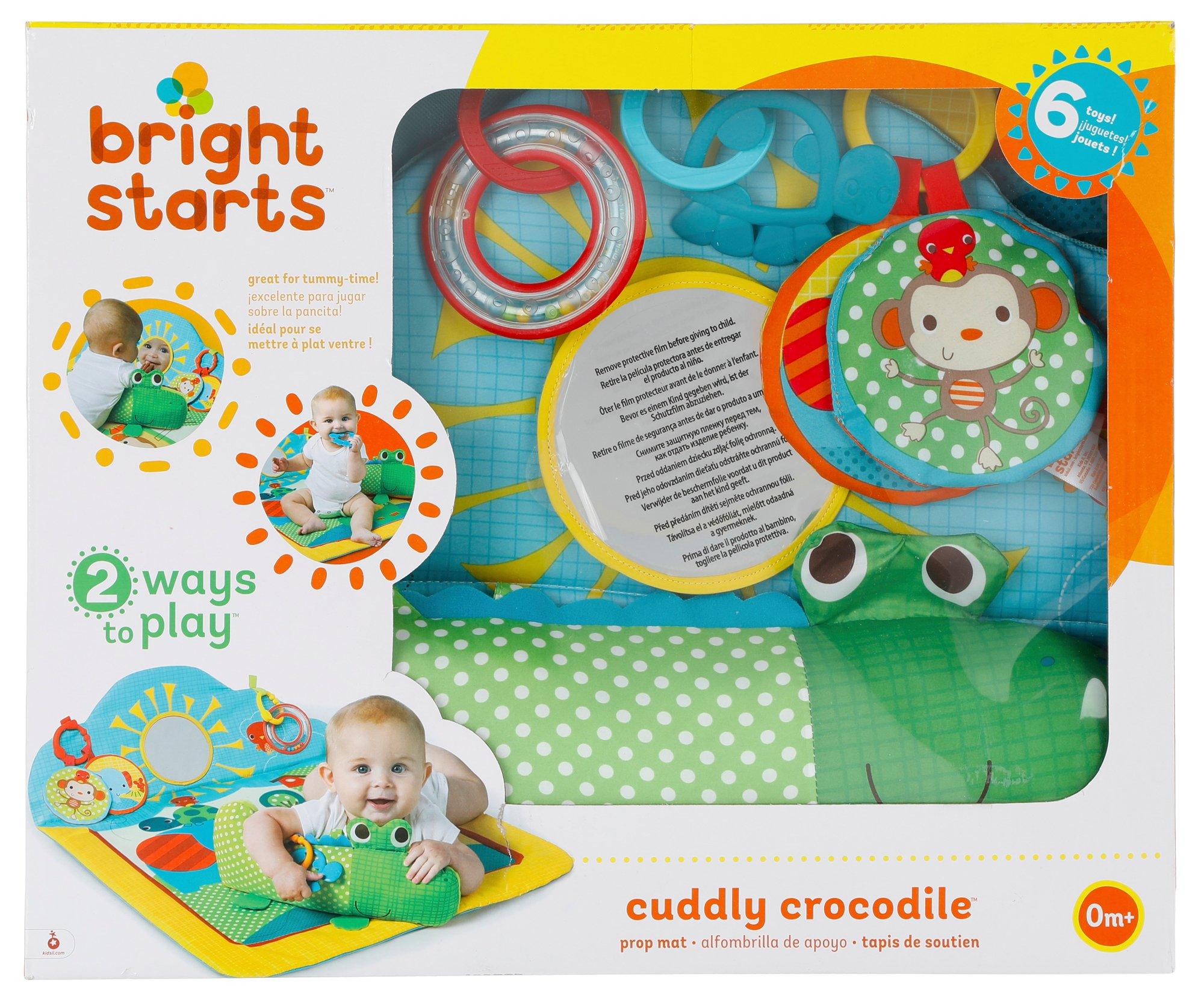 bright starts cuddly crocodile play mat