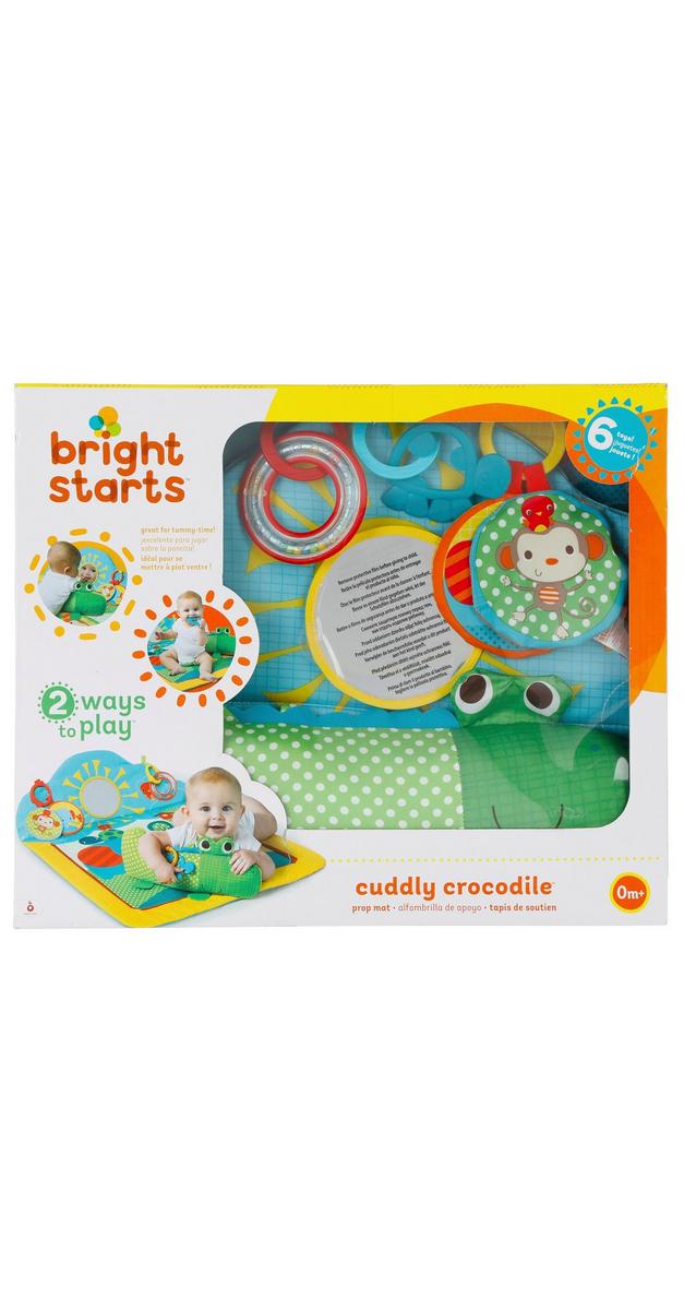 bright starts cuddly crocodile play mat