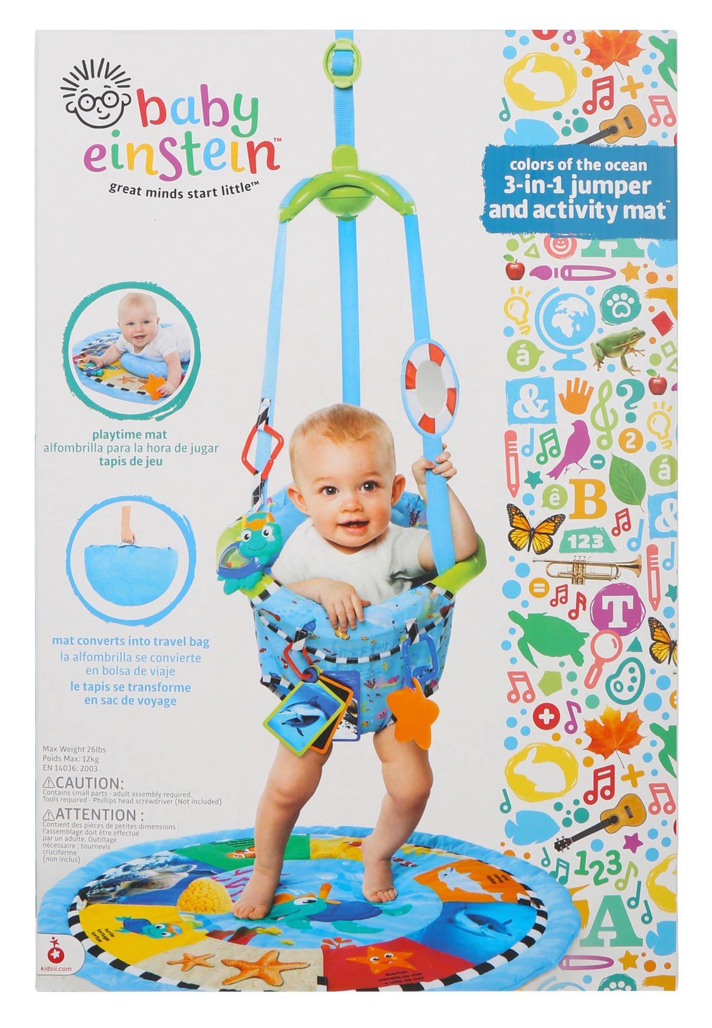 baby einstein 3 in 1 jumper and activity mat