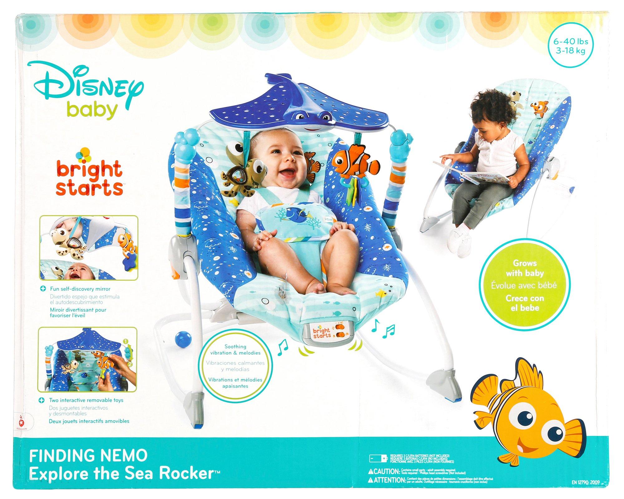 disney baby finding nemo explore the sea infant to toddler rocker