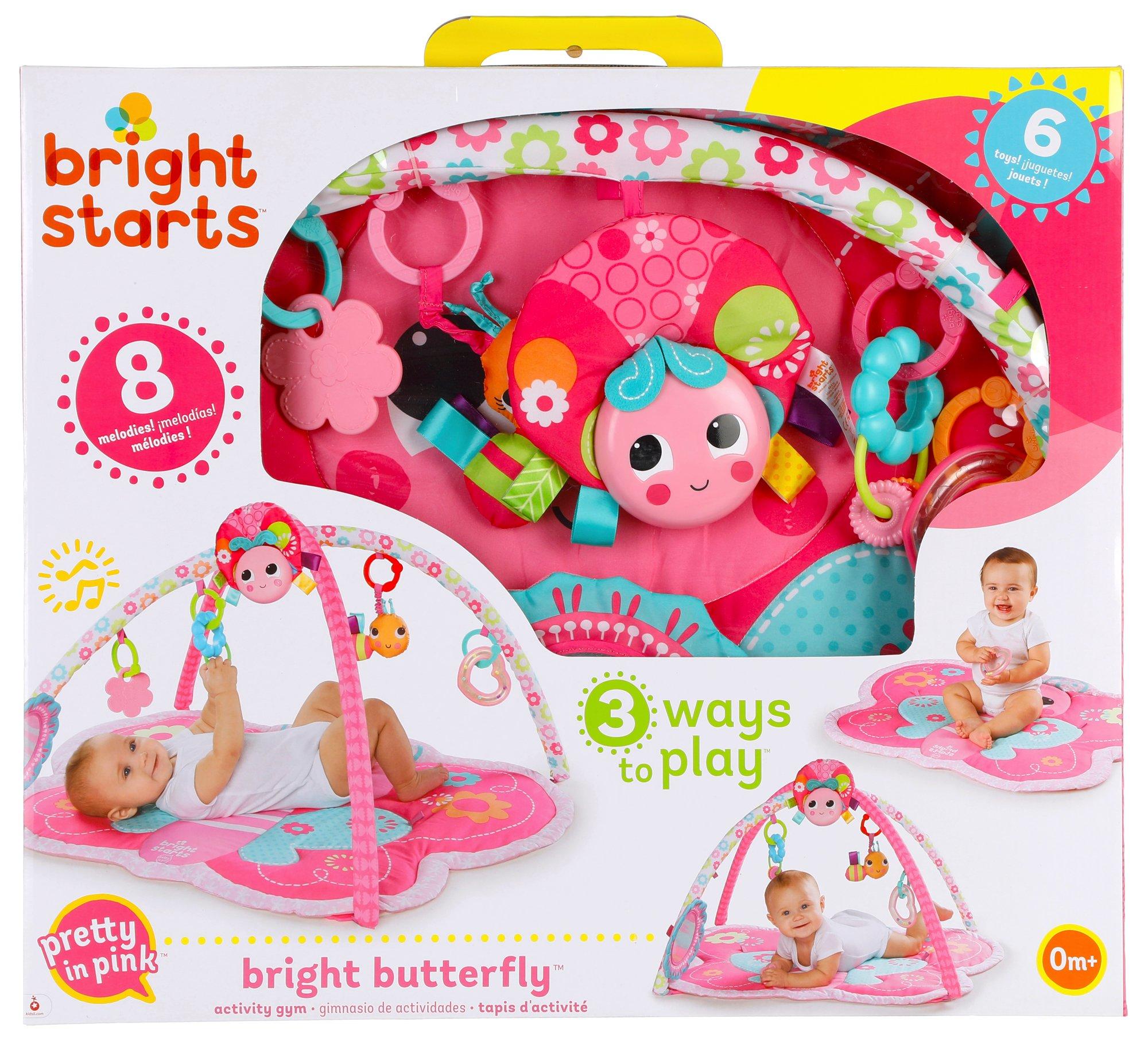 bright starts activity gym pink