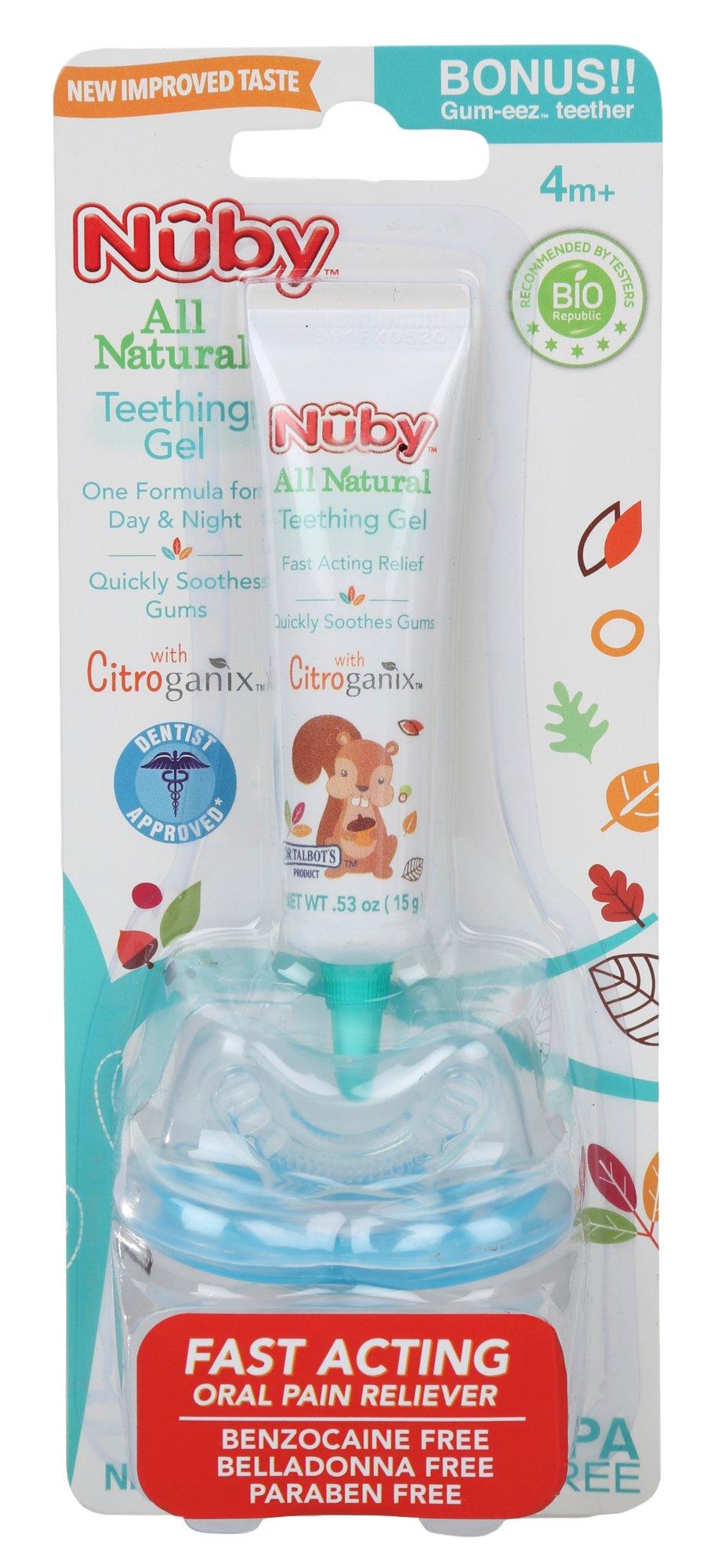 natural teething gel