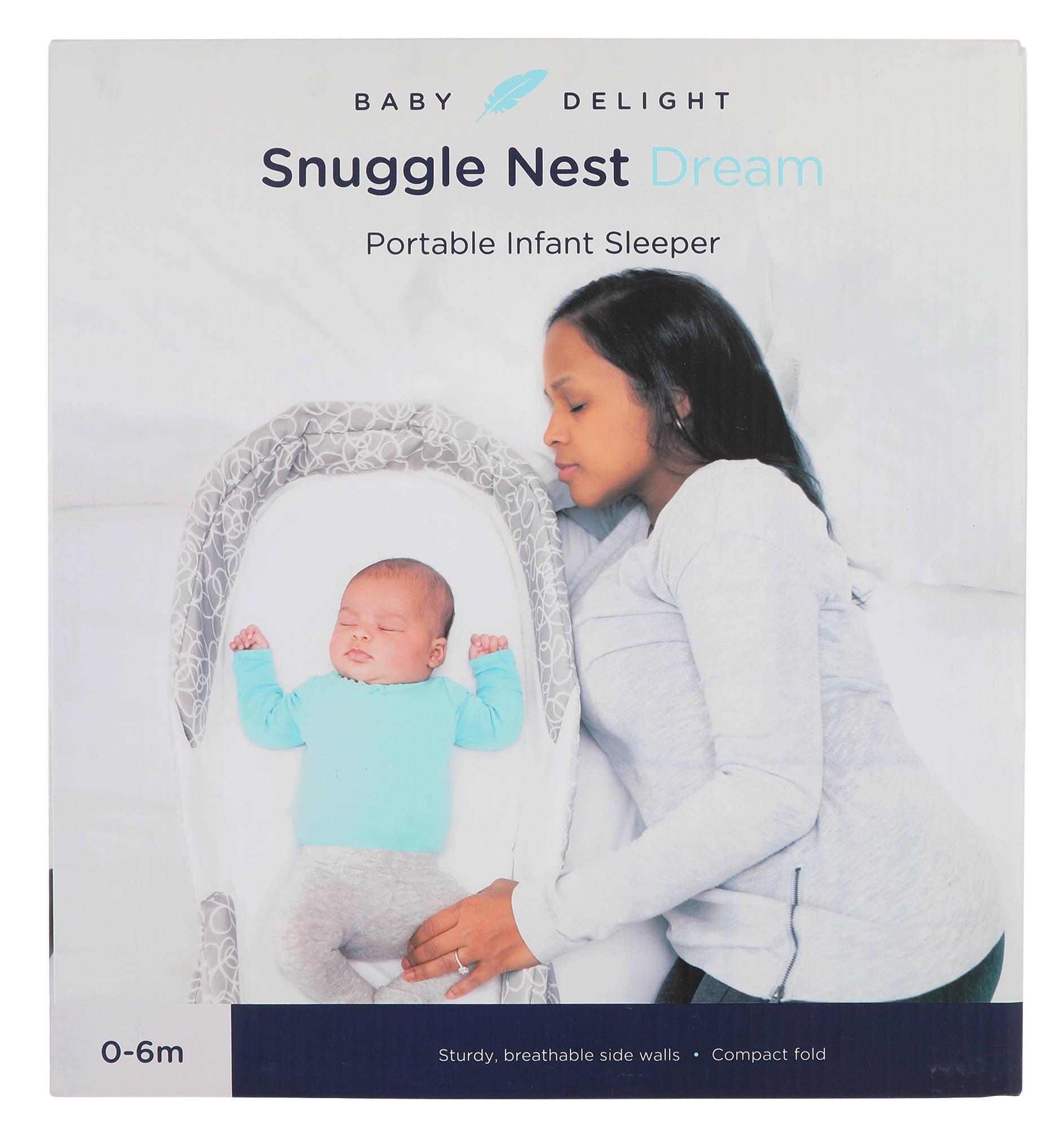 snuggle nest dream portable infant sleeper