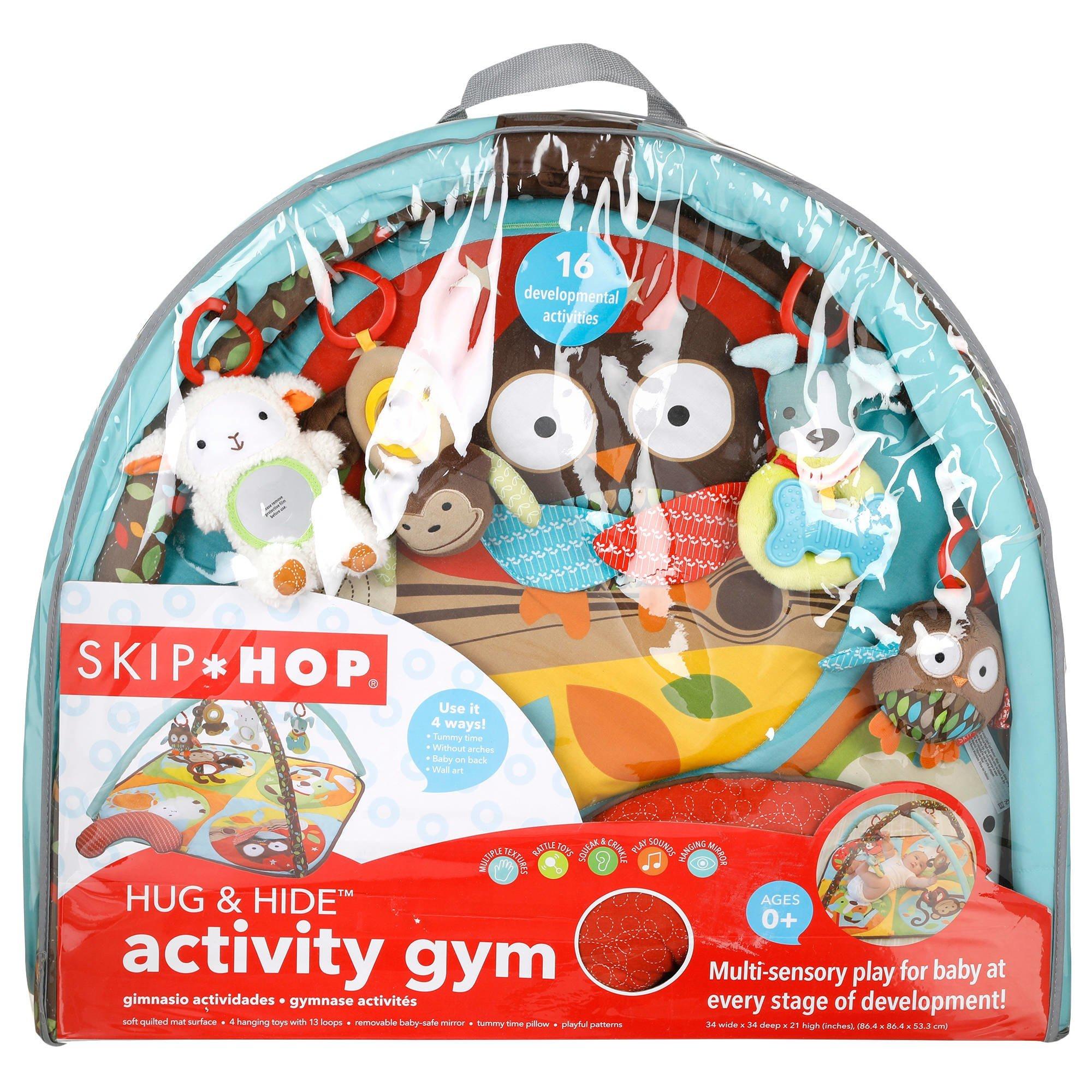 hug and hide activity gym