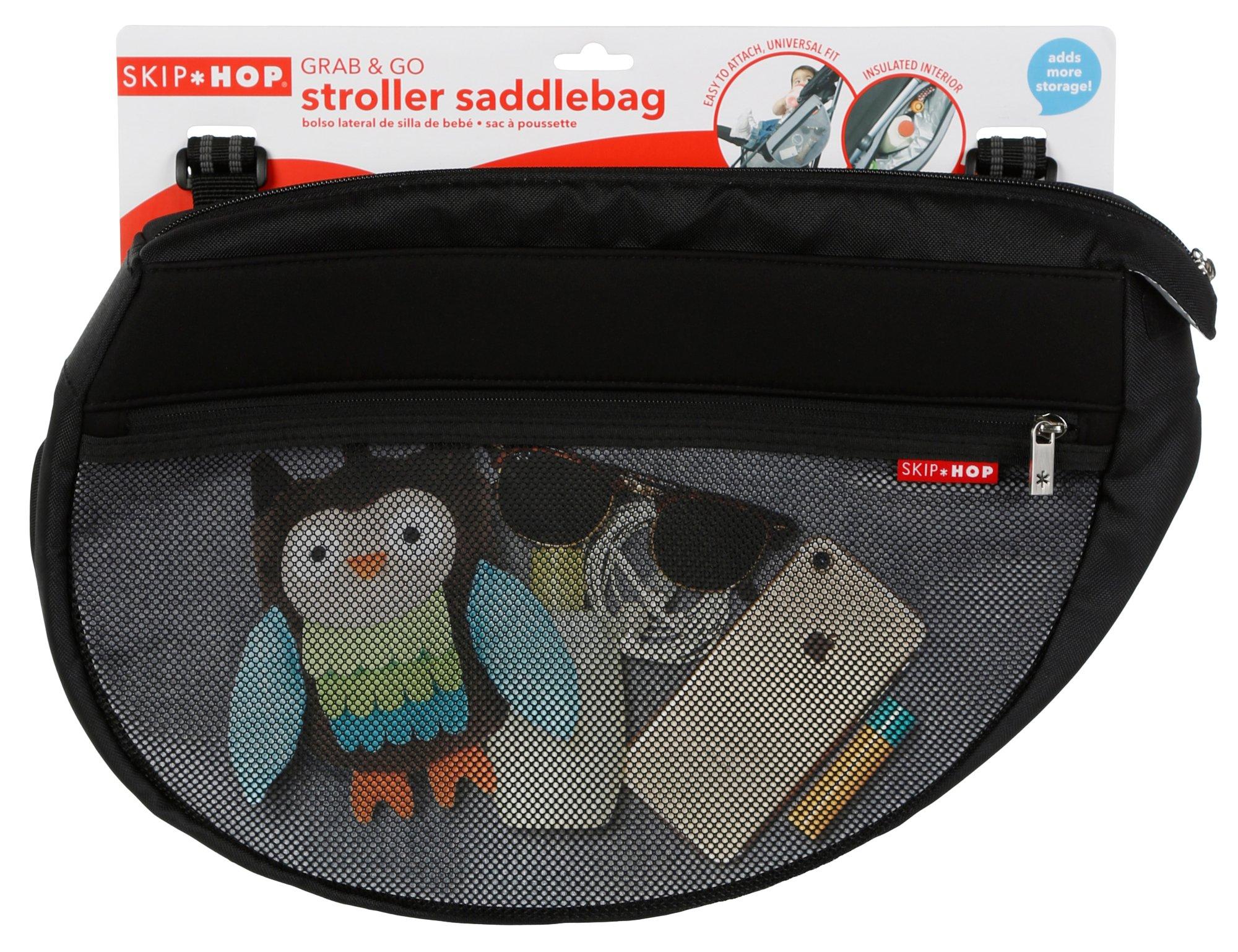 skip hop grab & go stroller saddlebag