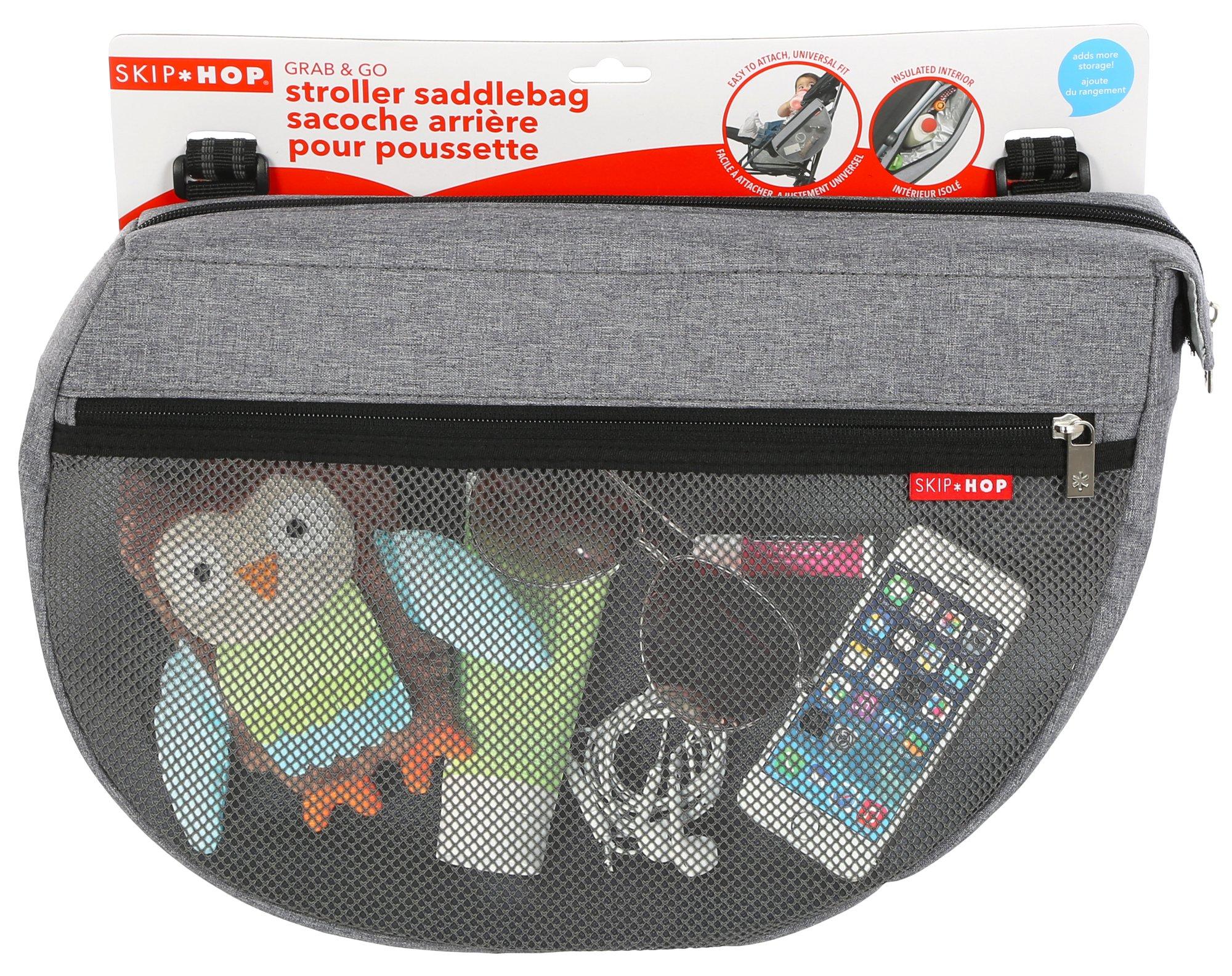 skip hop stroller saddle bag