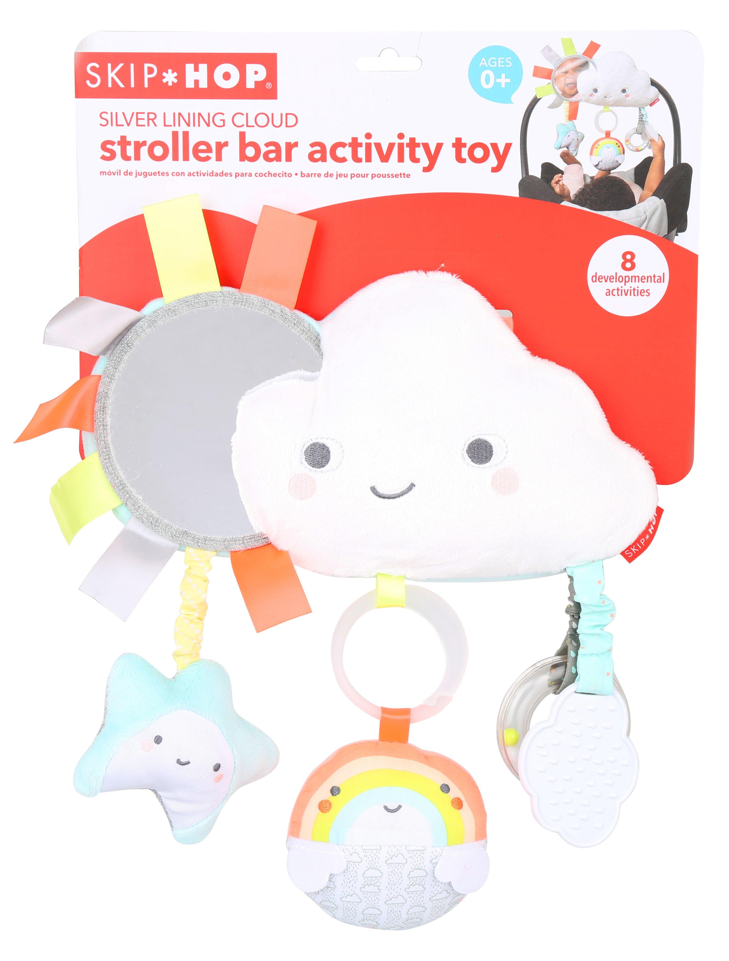 skip hop cloud stroller toy