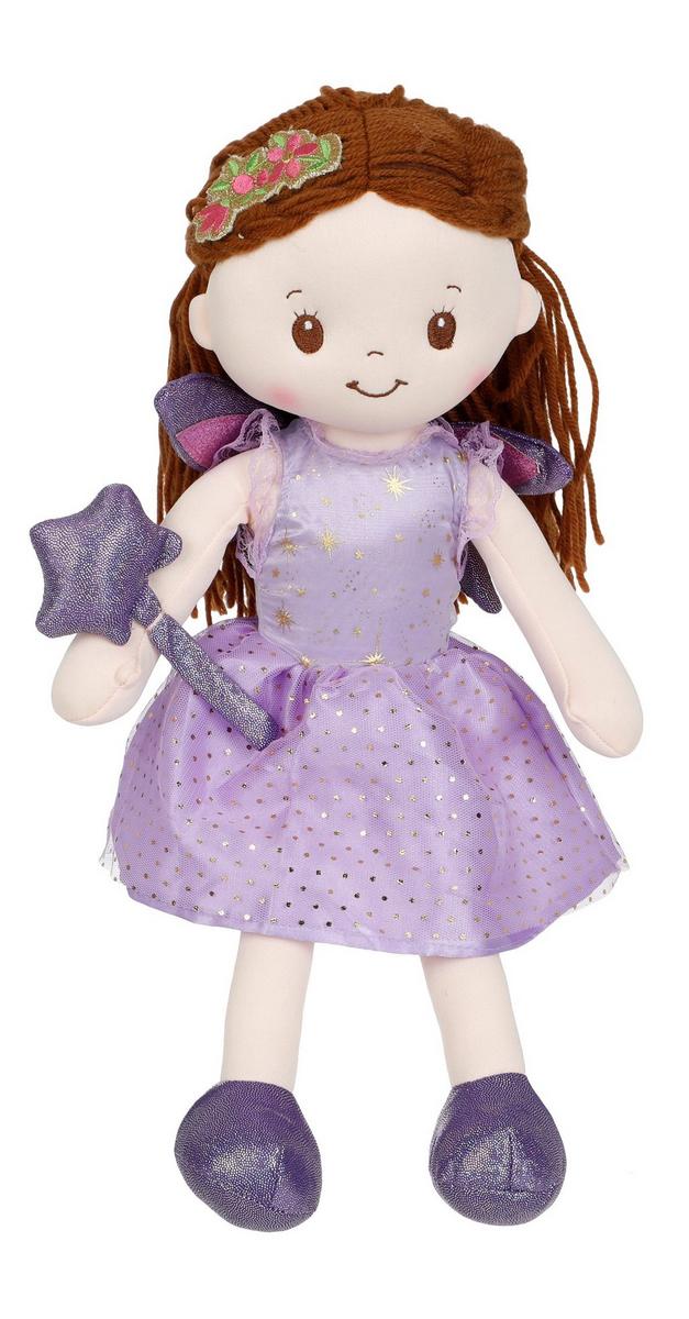 16" Plush Fairy Doll Multi Burkes Outlet