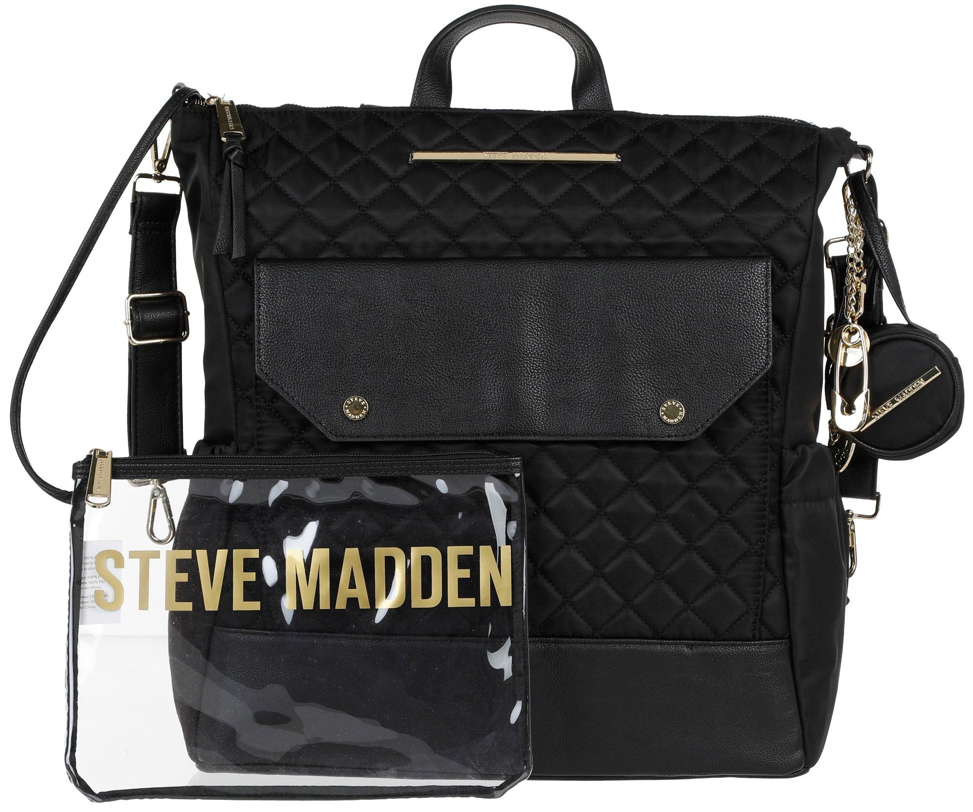 steve madden backpack diaper bag