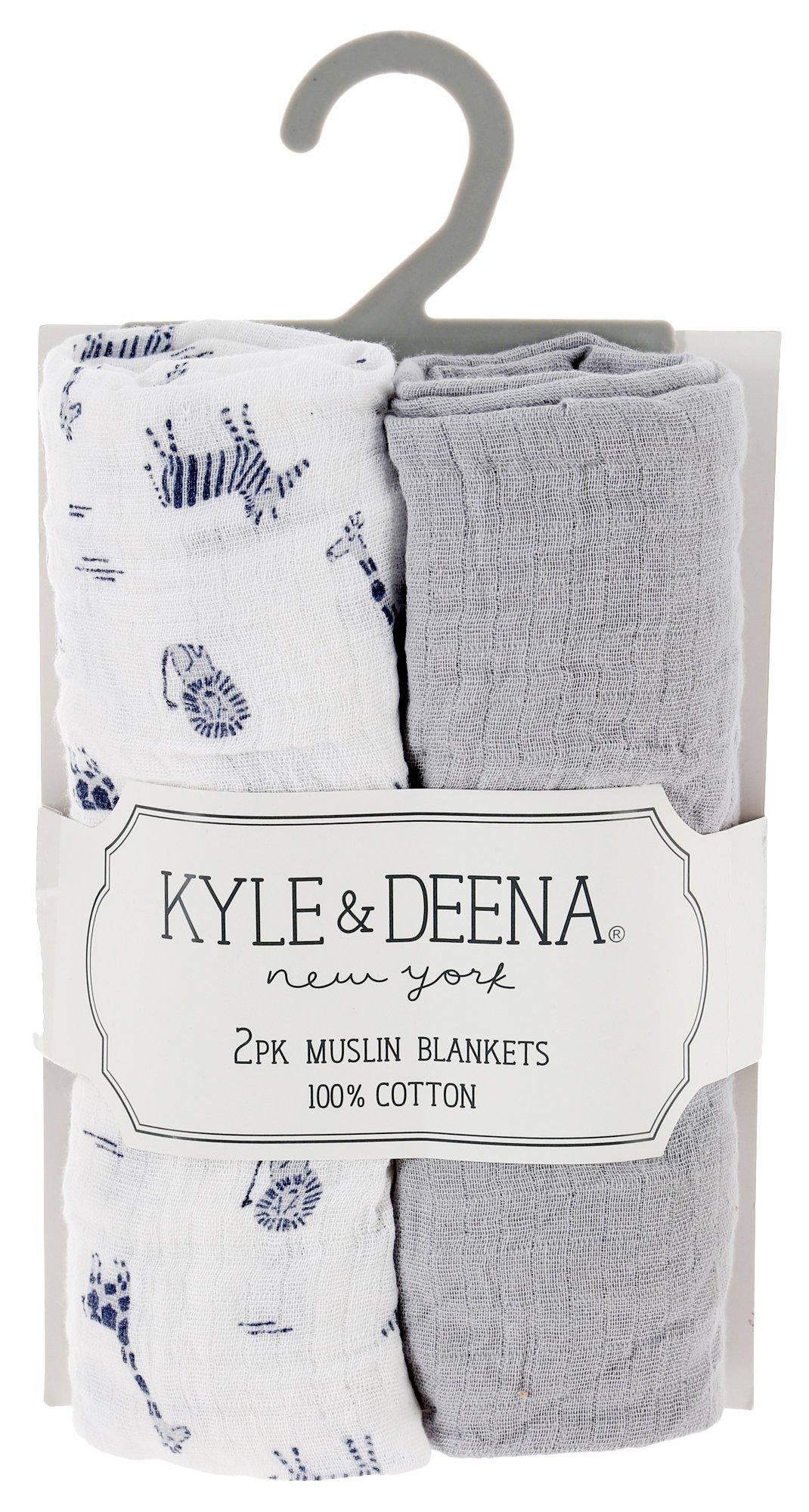kyle & deena muslin blanket