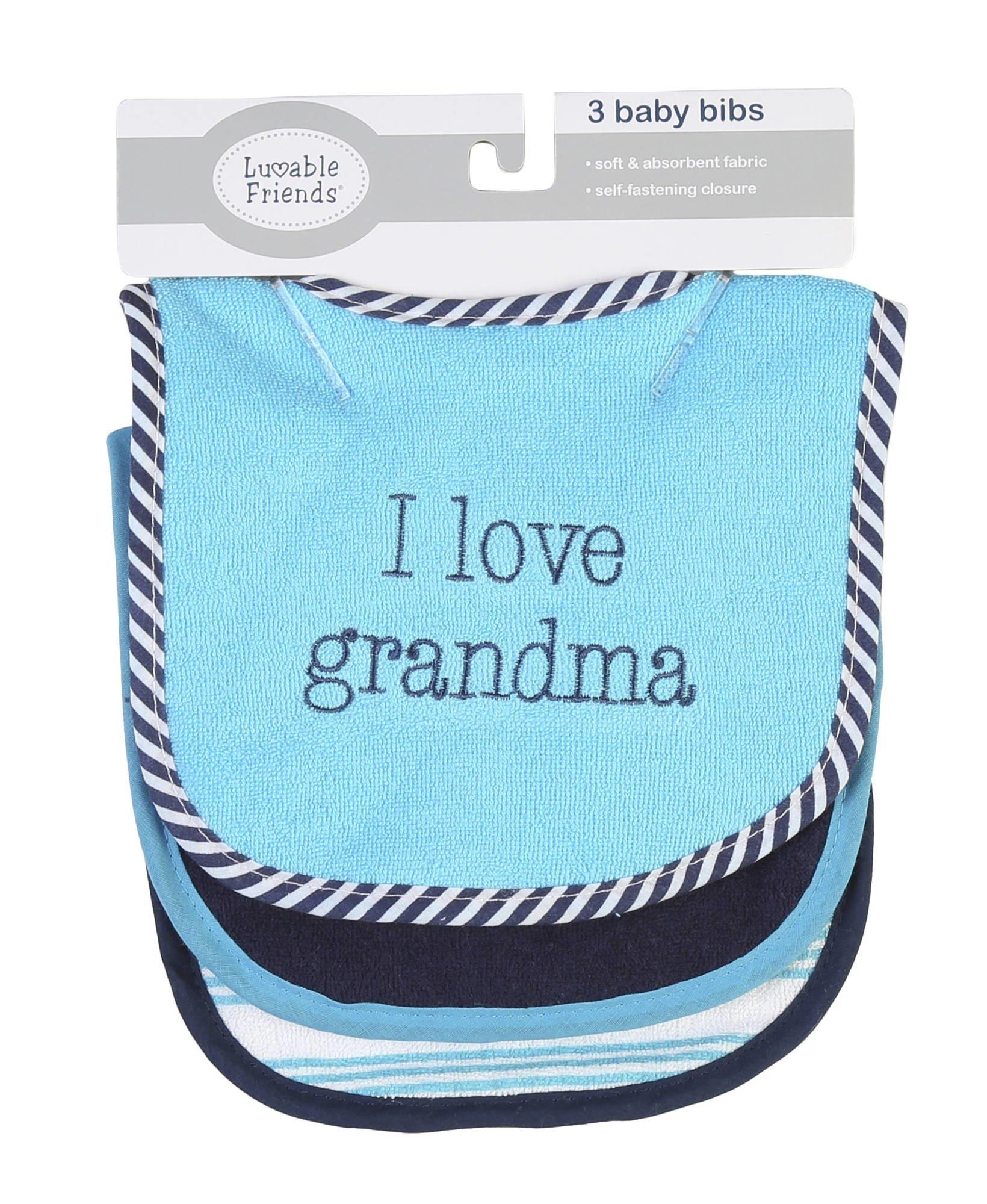 i love grandma bib