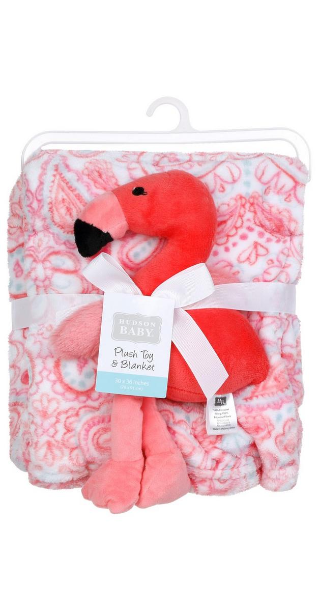 plush toy with blanket