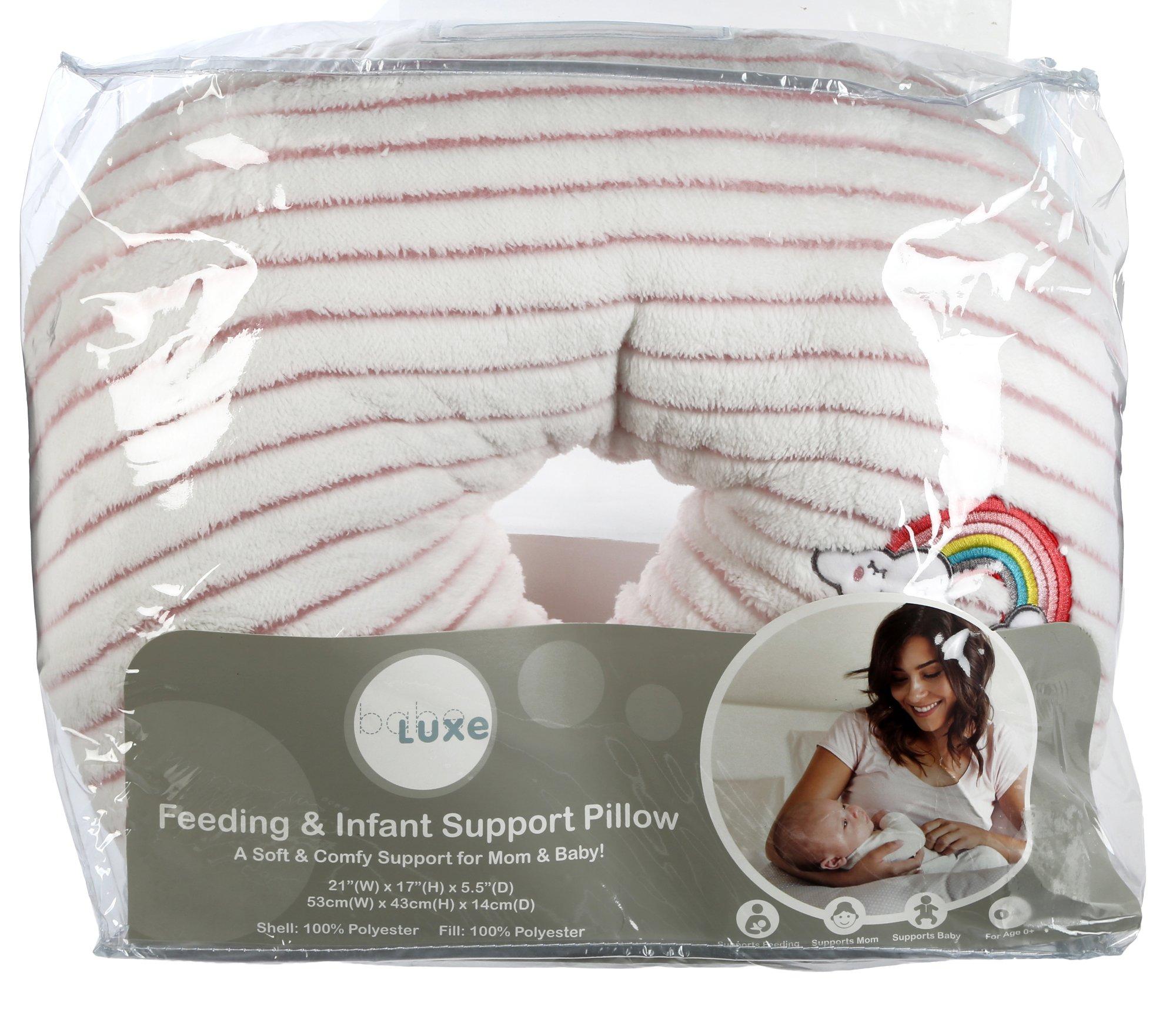 babe luxe feeding and infant support pillow