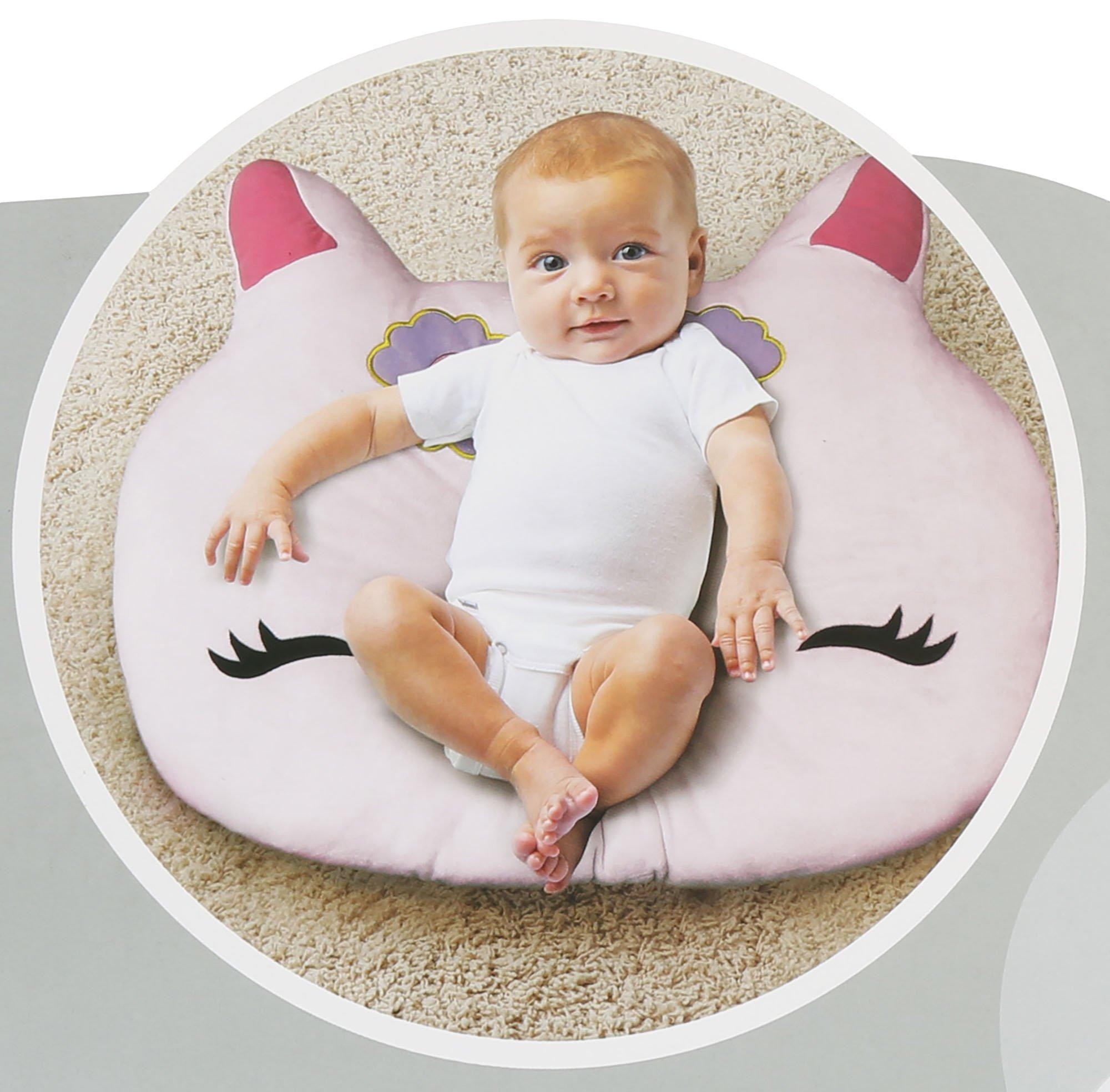 unicorn baby positioner pillow