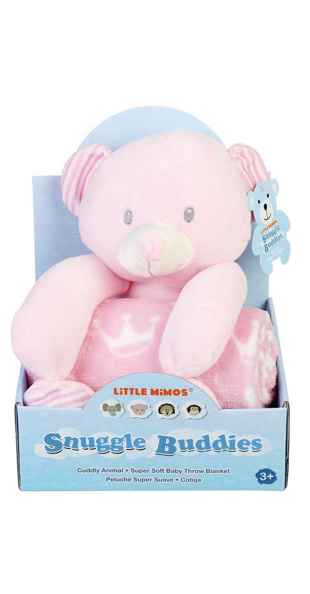 snuggle teddy blanket