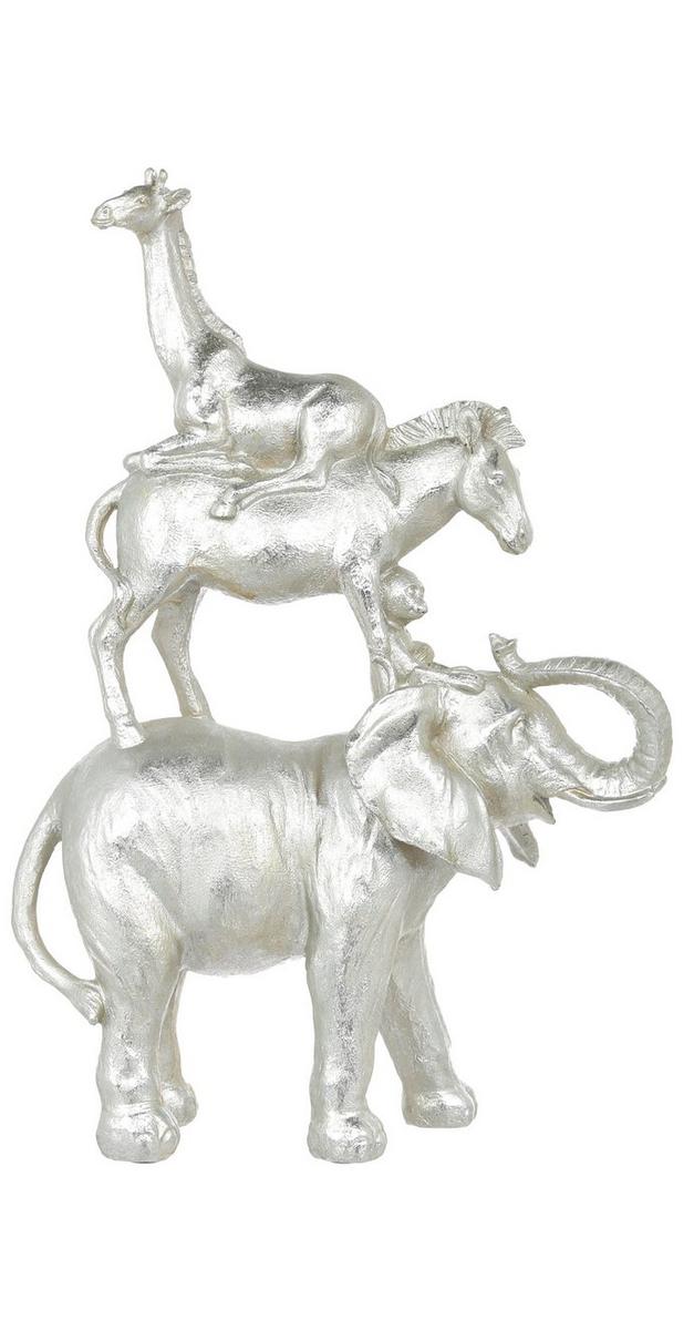 antique silver animal figures