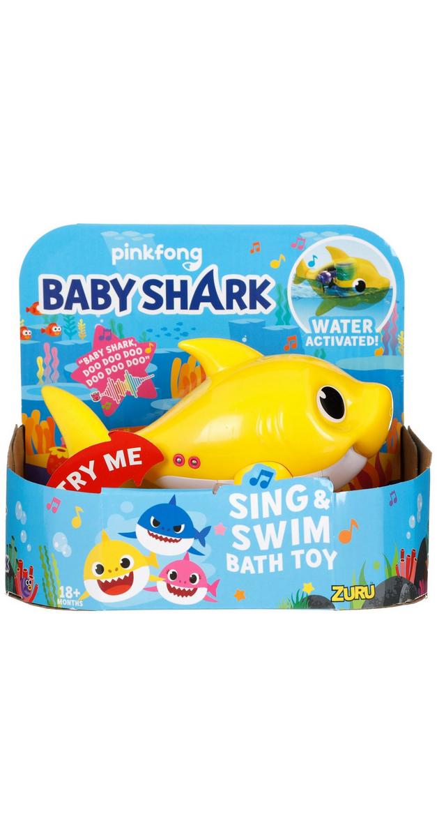 swimming baby shark toy