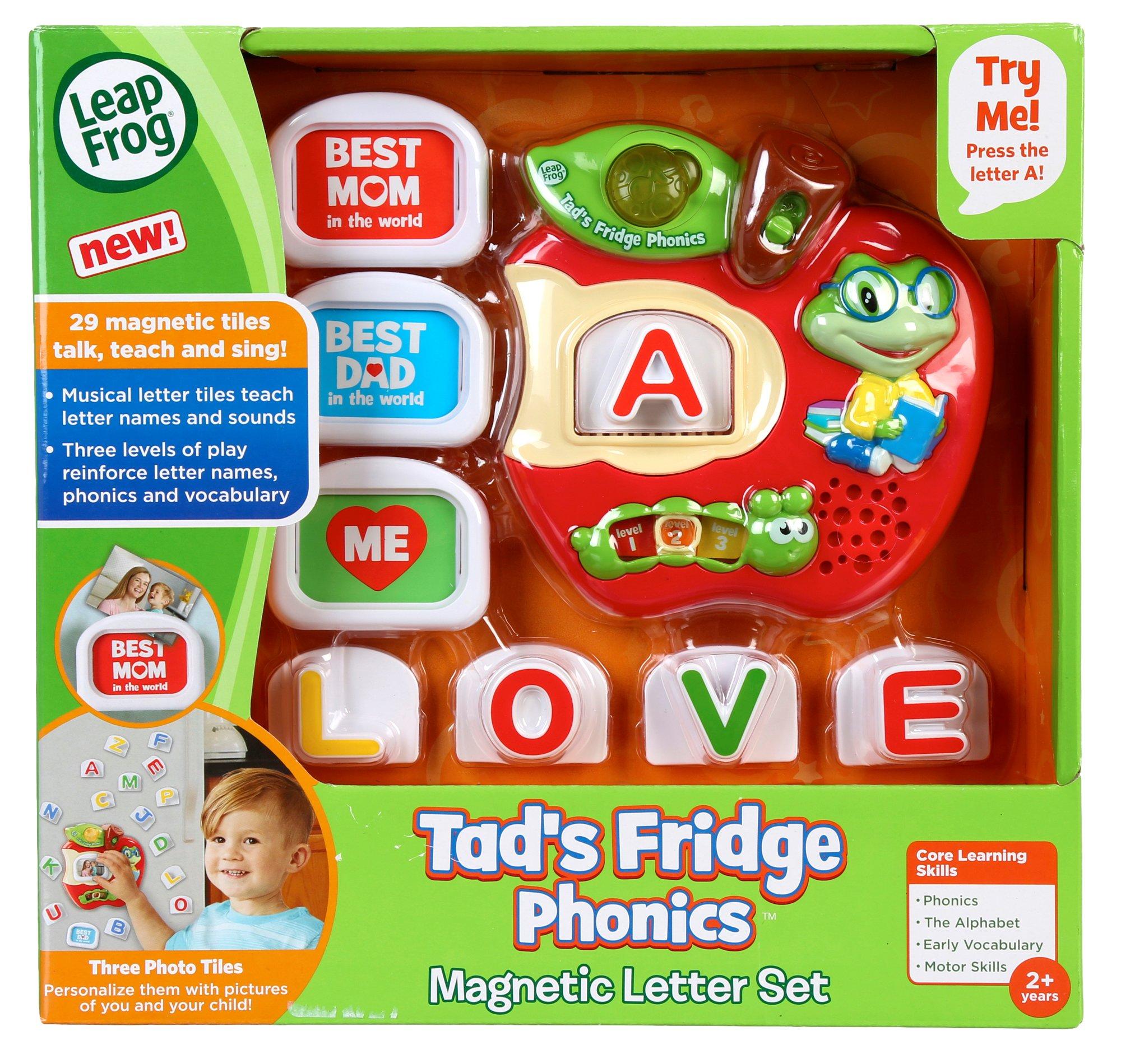 leapfrog tad's fridge phonics magnetic letter set