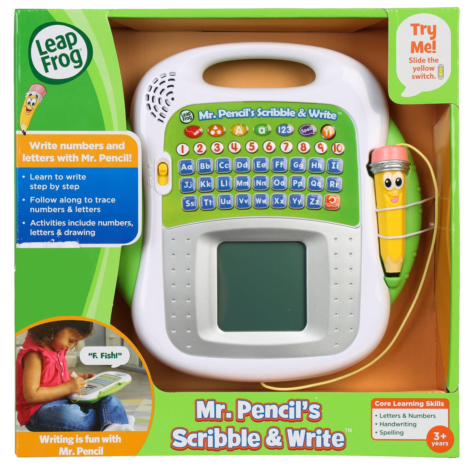 mr pencil scribble and write