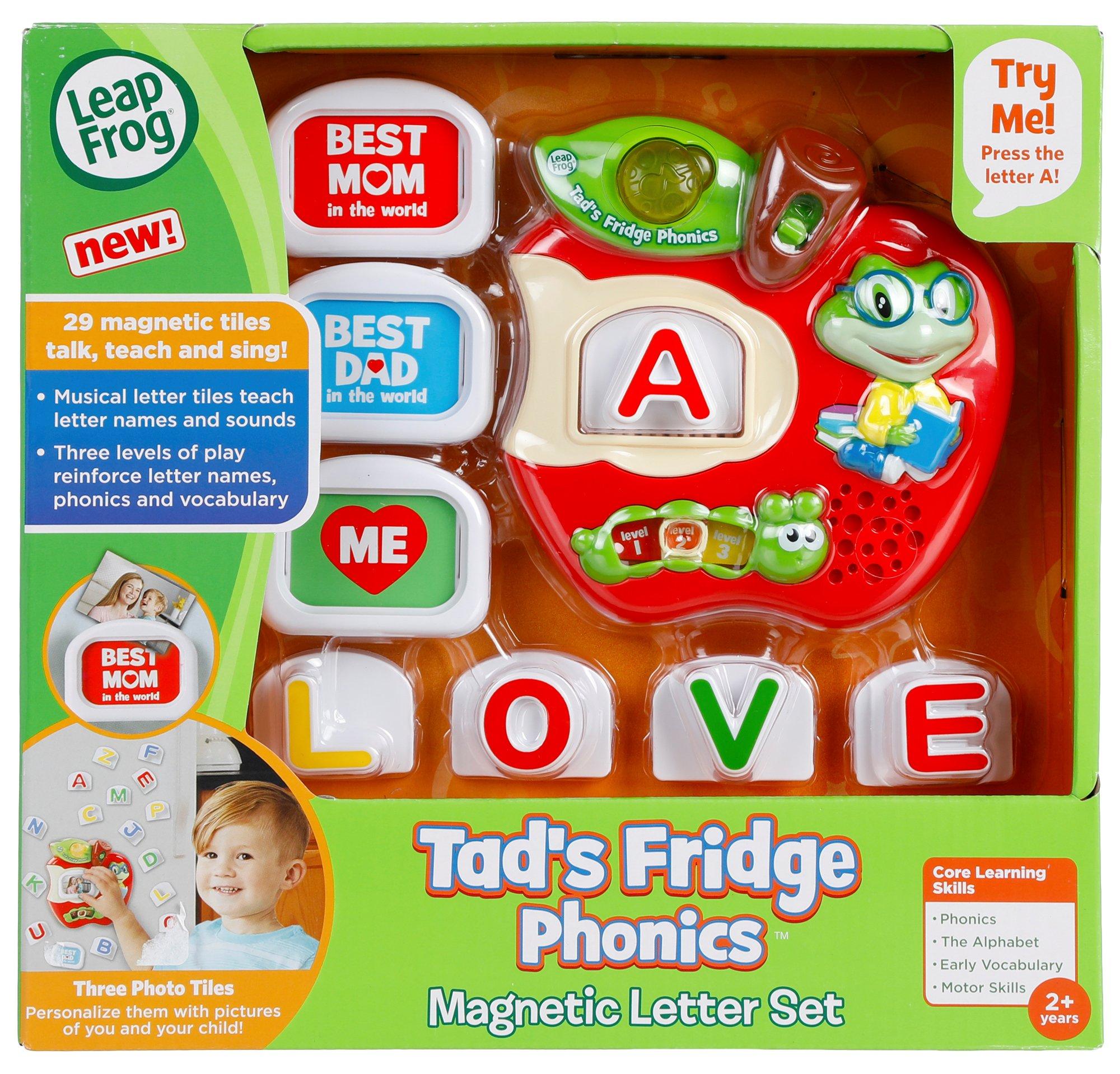 leapfrog tad's fridge phonics magnetic letter set