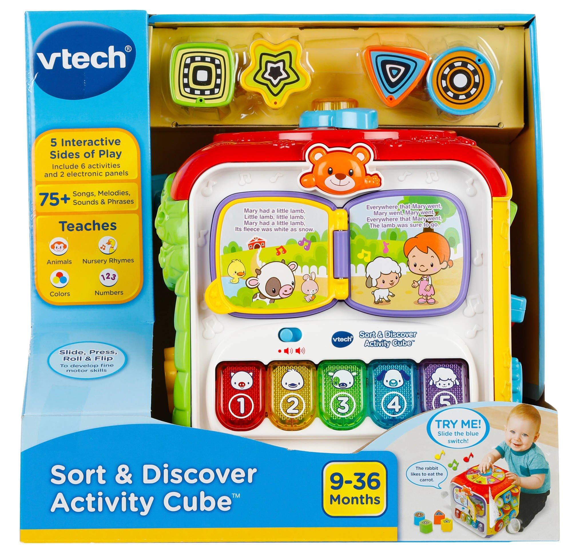 vtech sort and discover activity cube