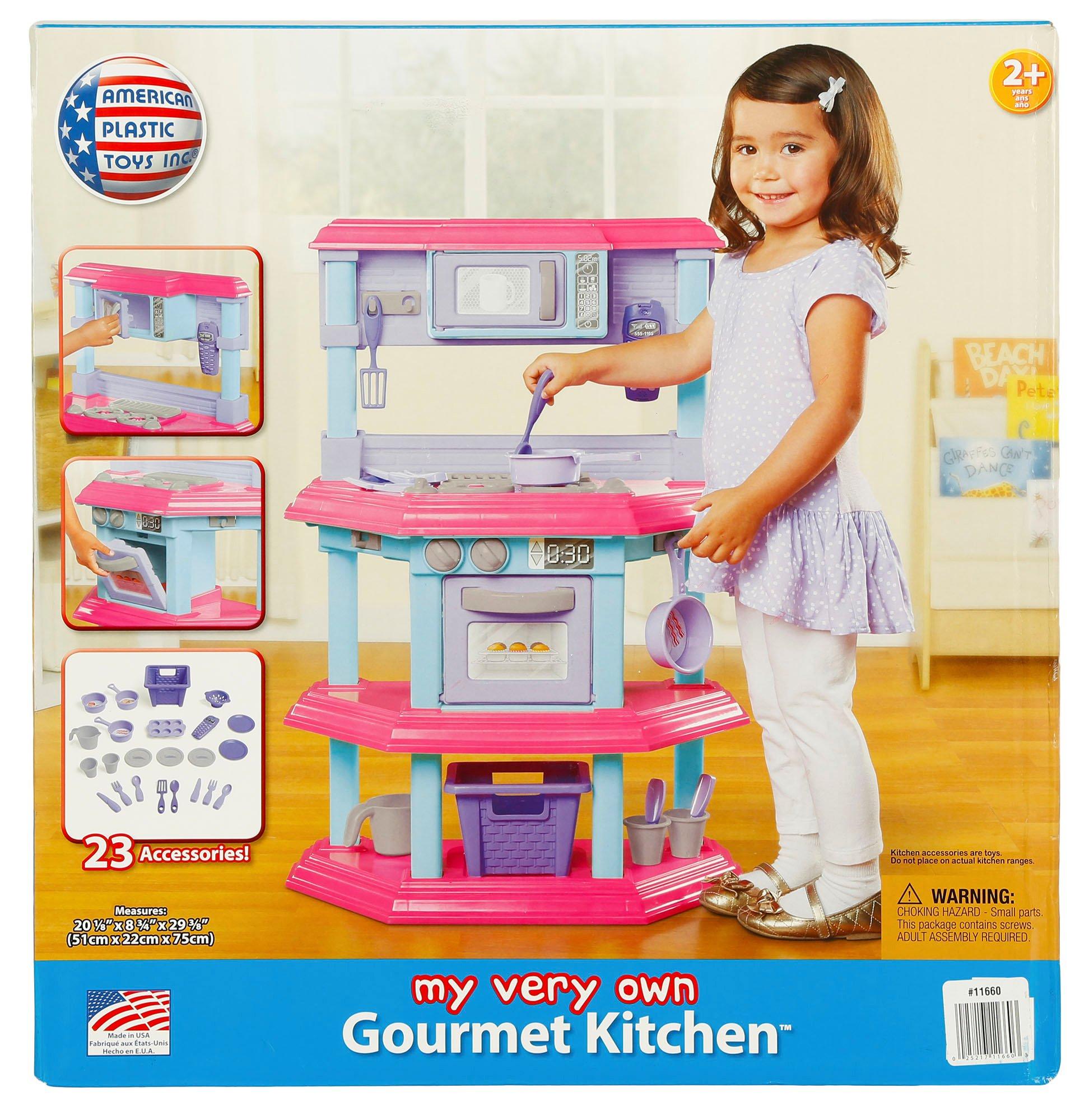 american plastic toys my very own gourmet kitchen