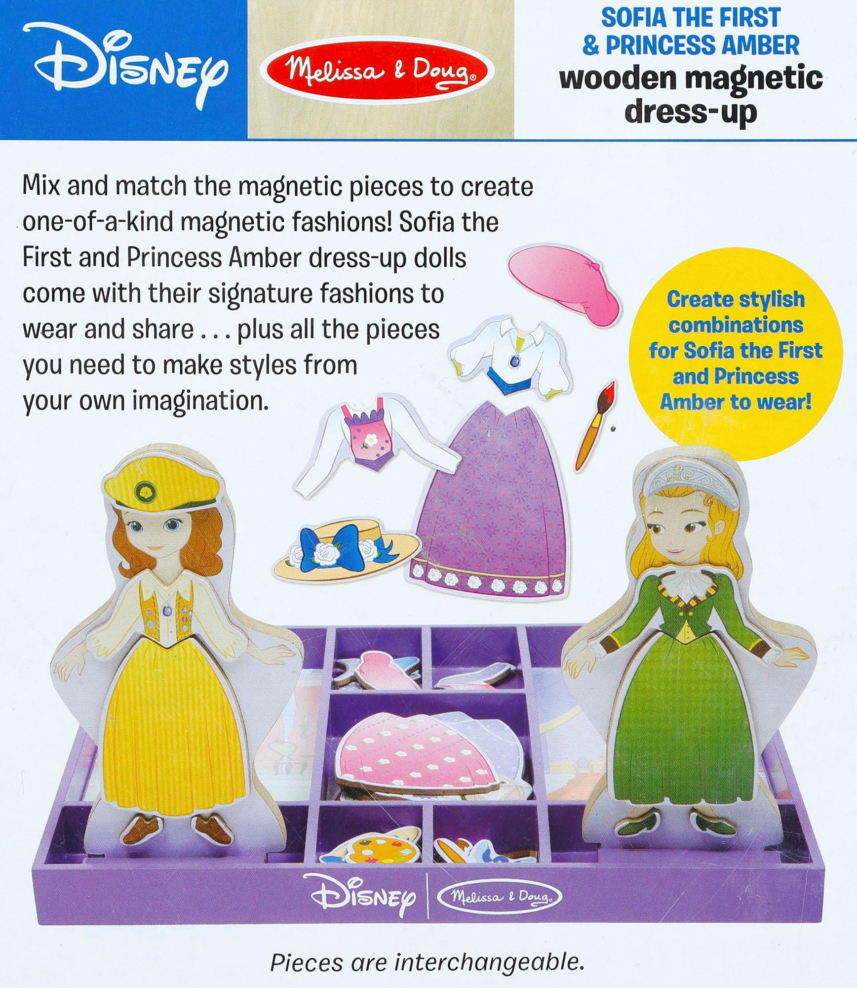 melissa and doug sofia magnetic dress up