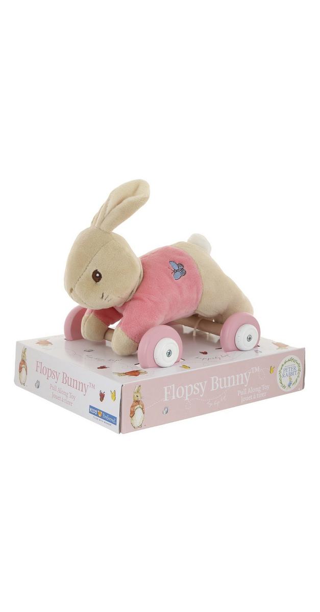 flopsy bunny pull along toy