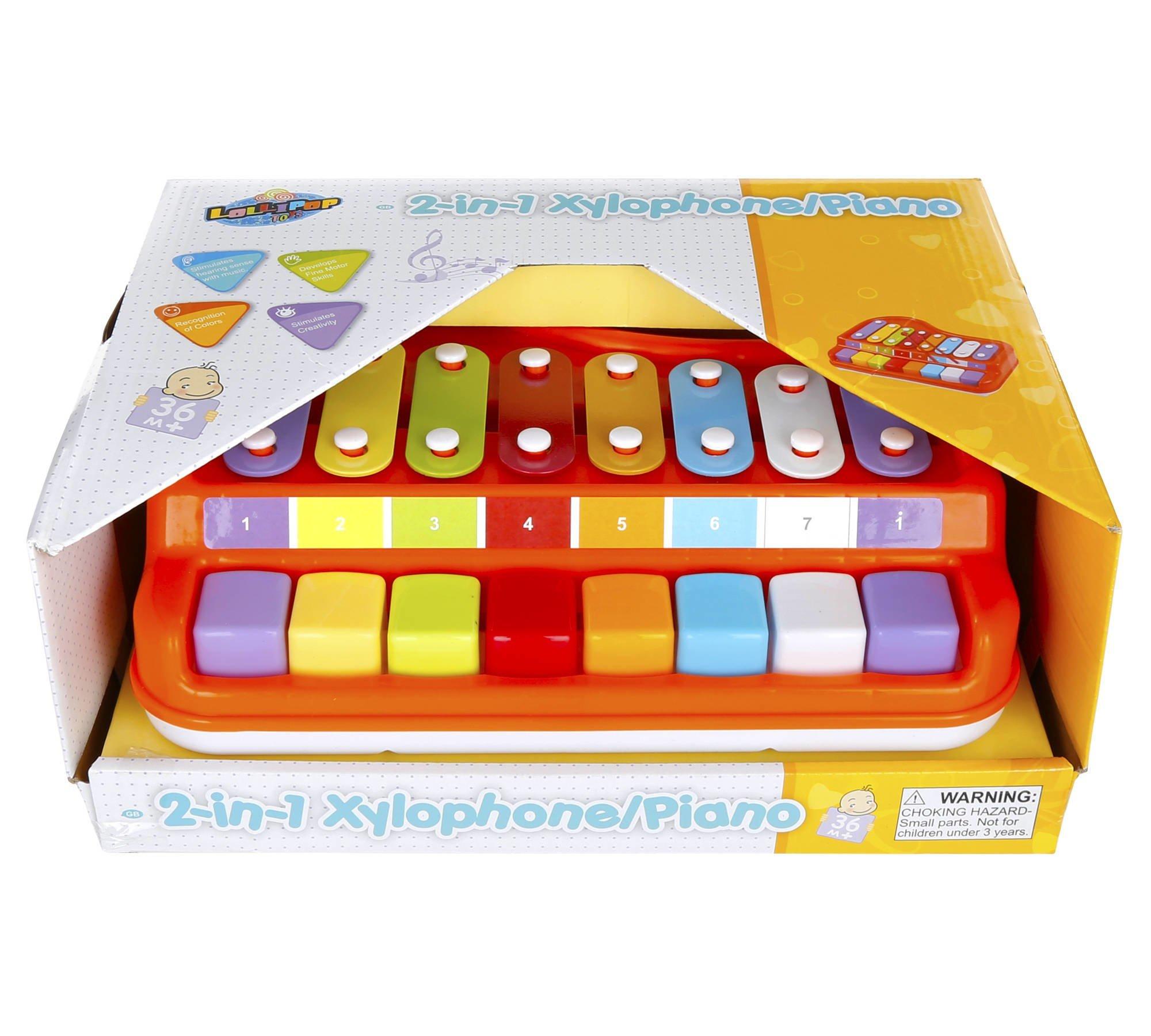 2 in 1 xylophone piano