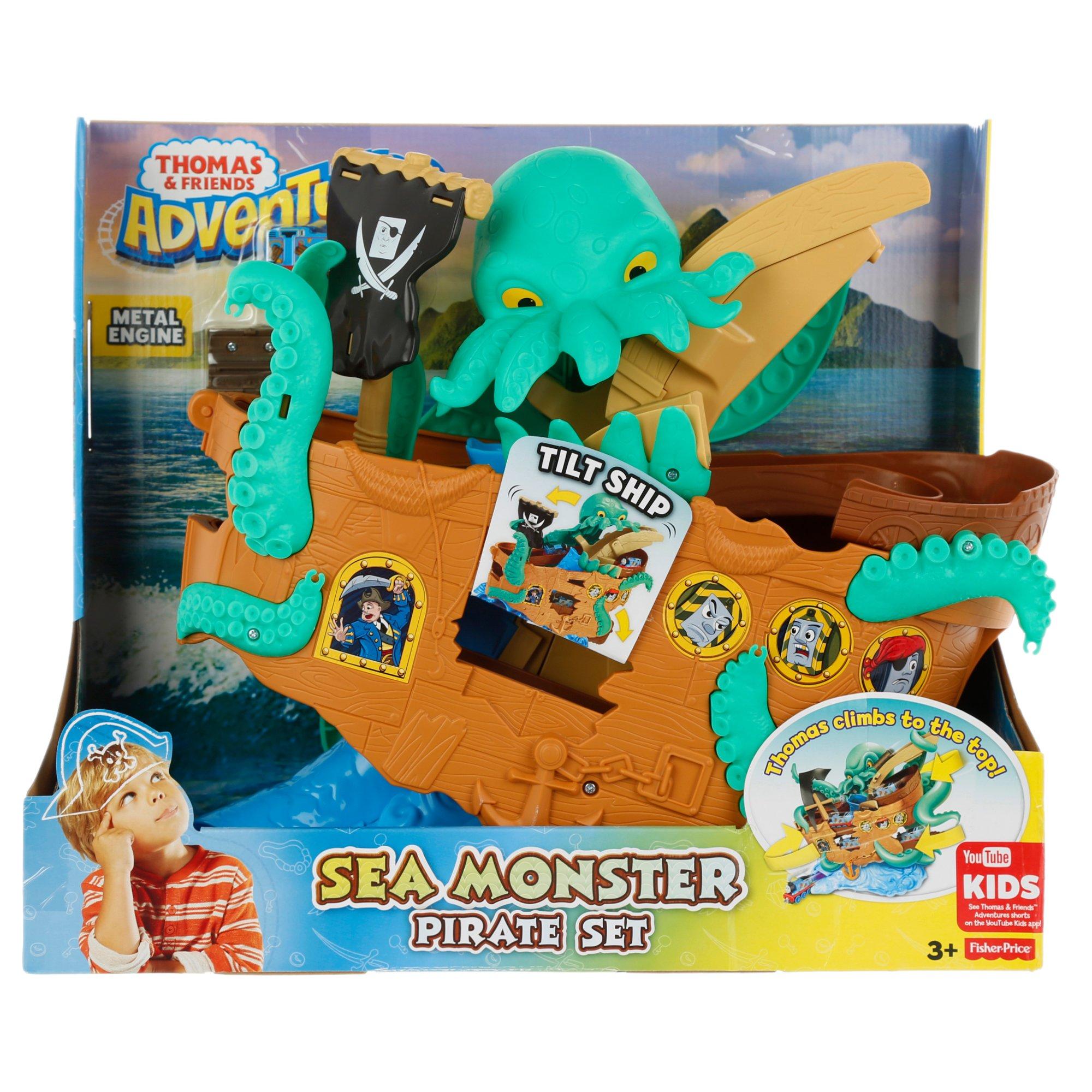 sea monster pirate set