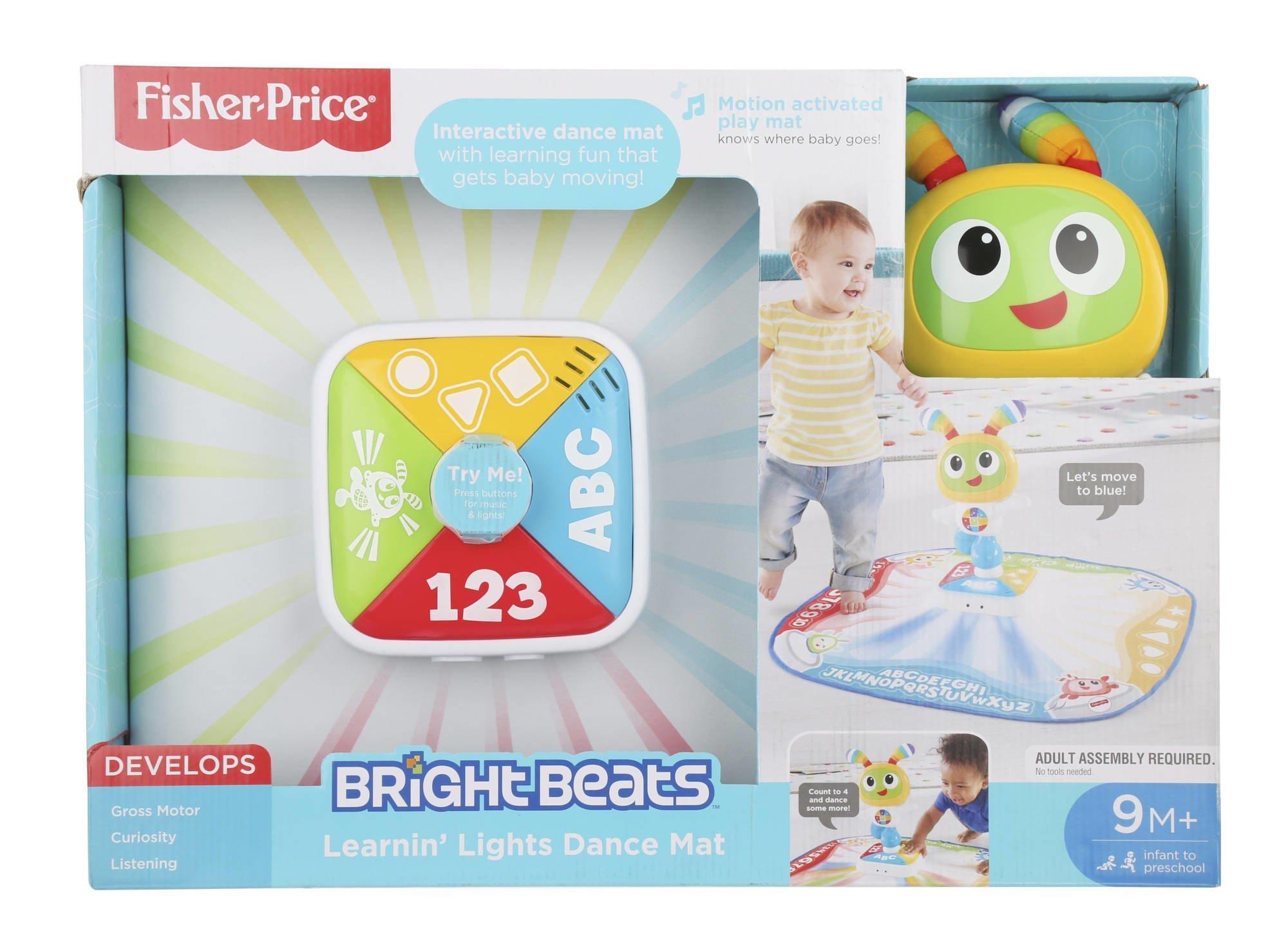 fisher price bright beats learning lights dance mat