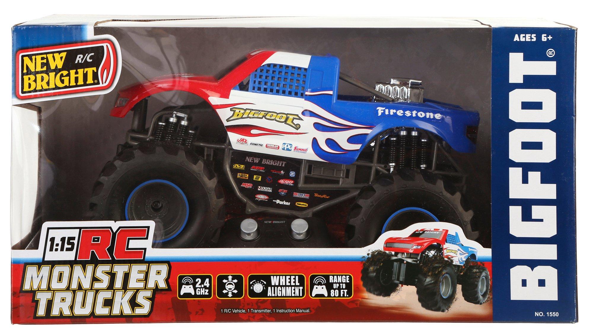 bigfoot monster truck remote control