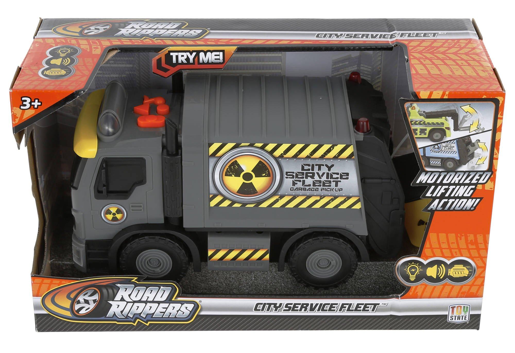 city service garbage truck toy