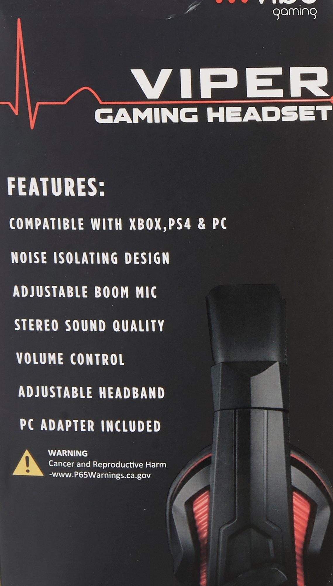 vibe viper gaming headset dollar general