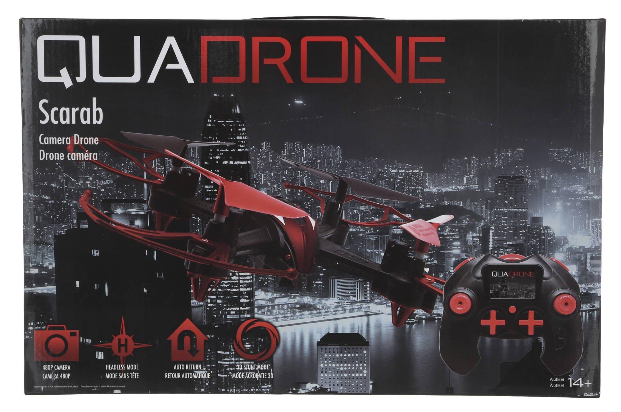 quadrone scarab camera drone