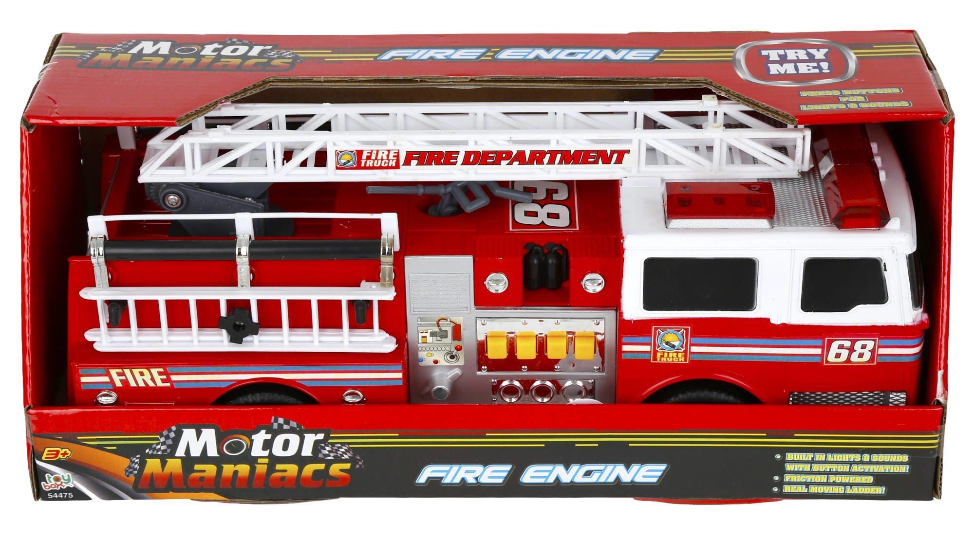 fire engine lights and sounds